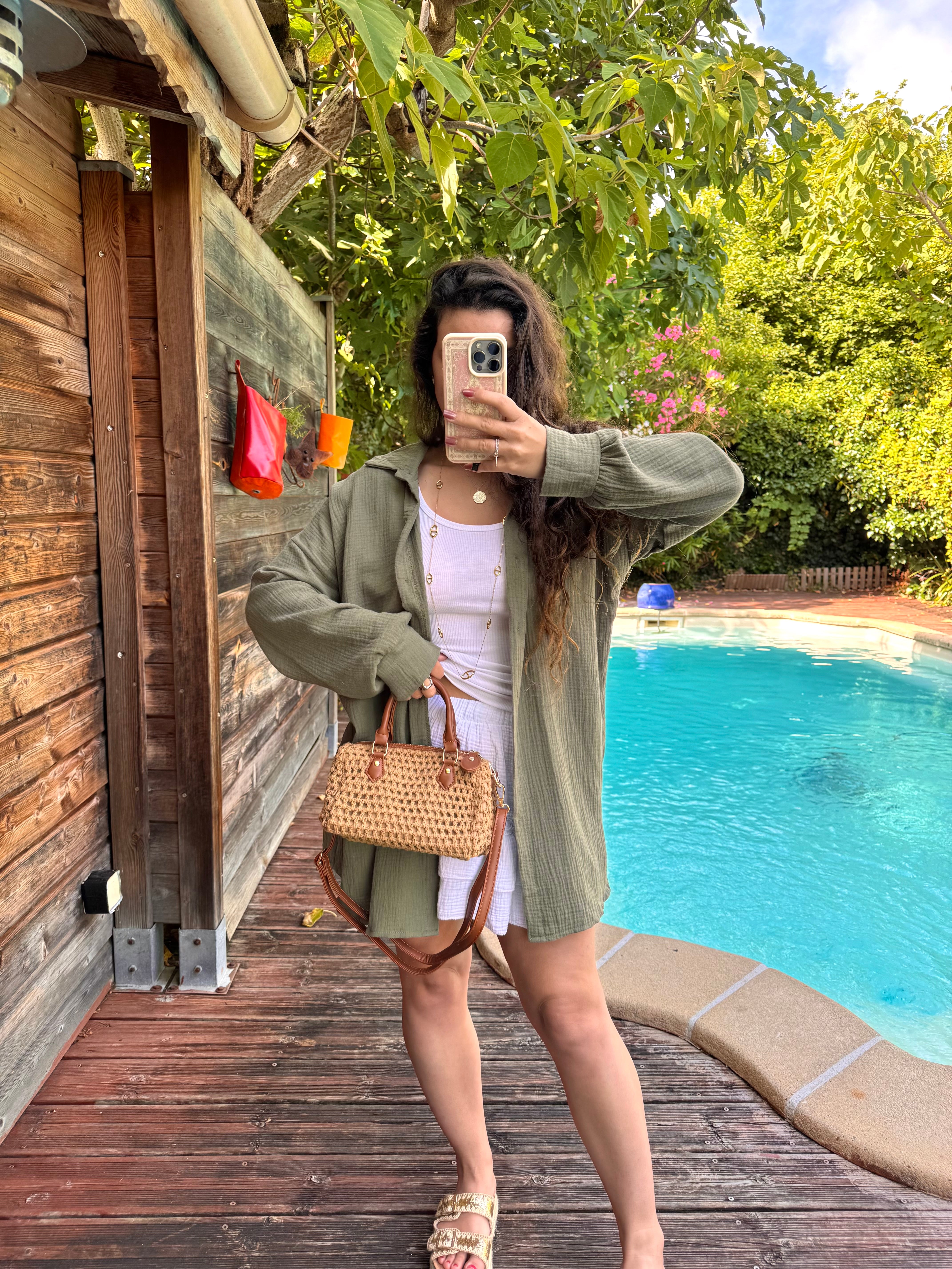 CHEMISE KAKI ŒIL