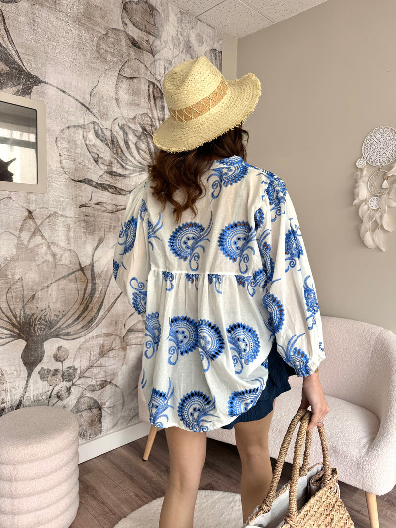 BLOUSE BLAIR COTON