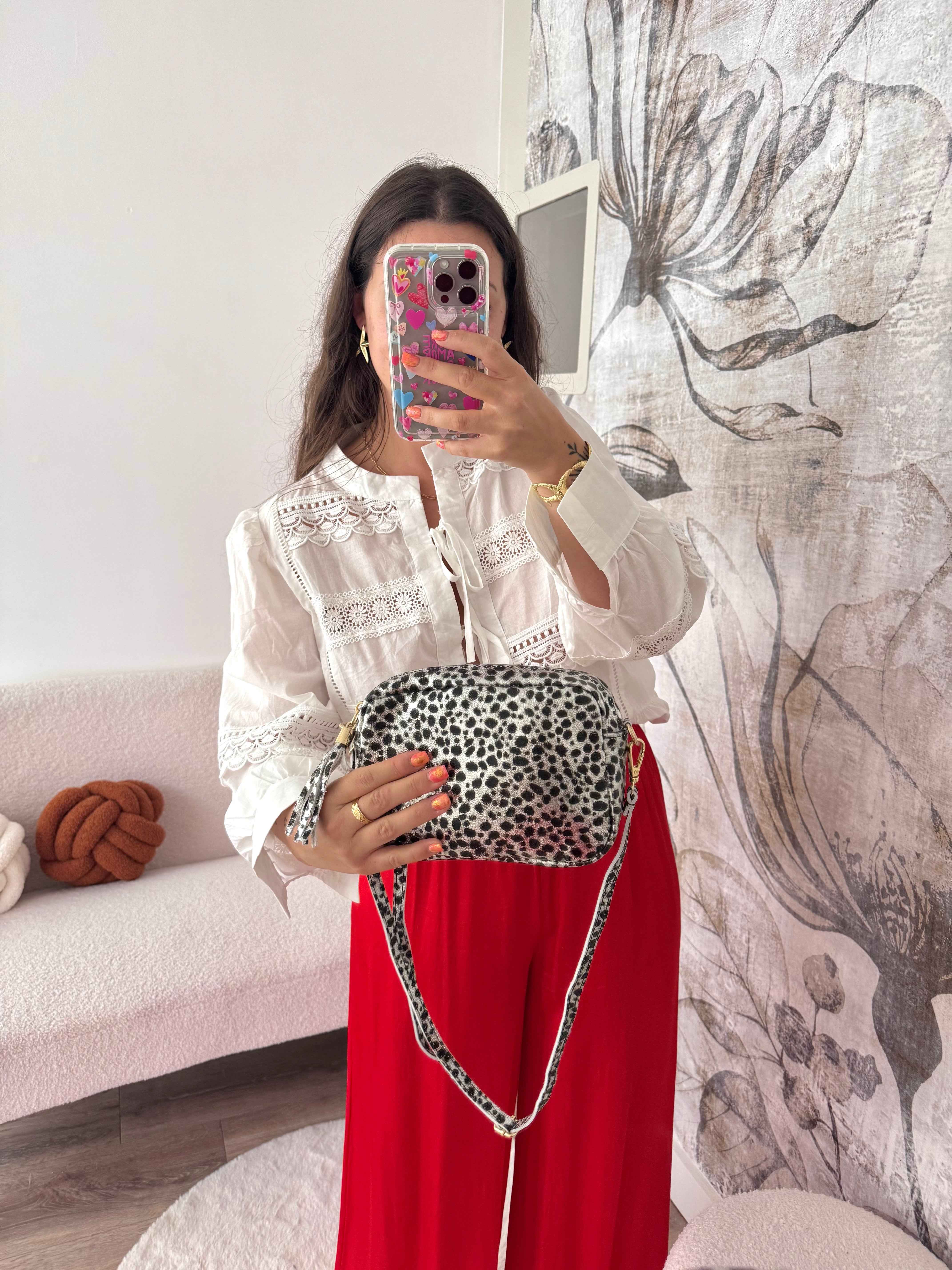 SAC EN CUIR IRISÉ