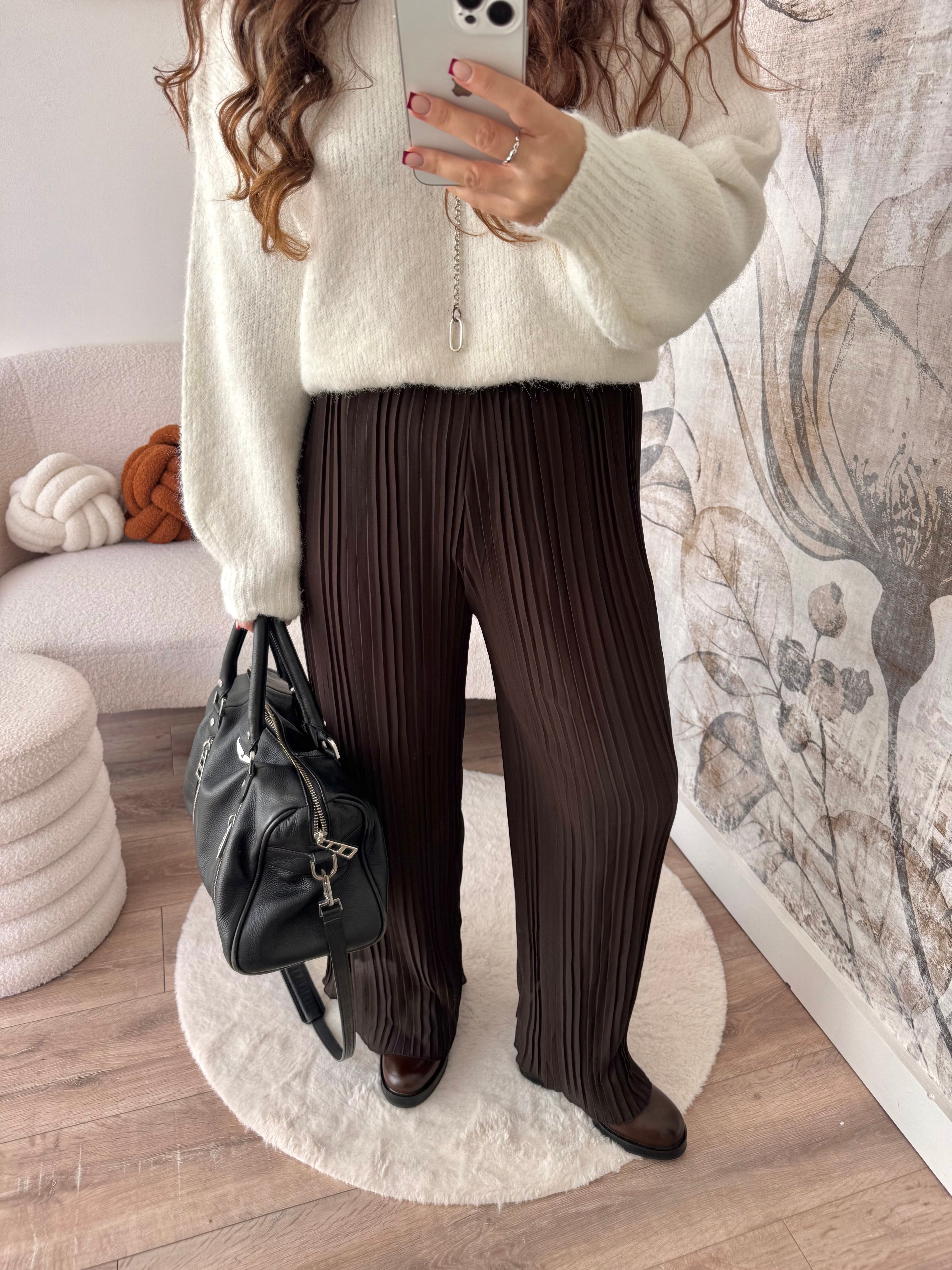 PANTALON LOLA MARRON