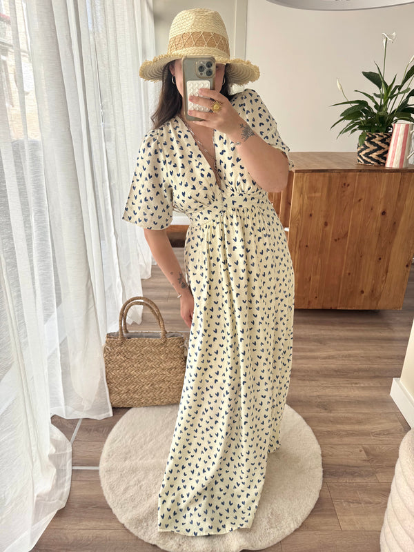ROBE LONGUE CŒUR