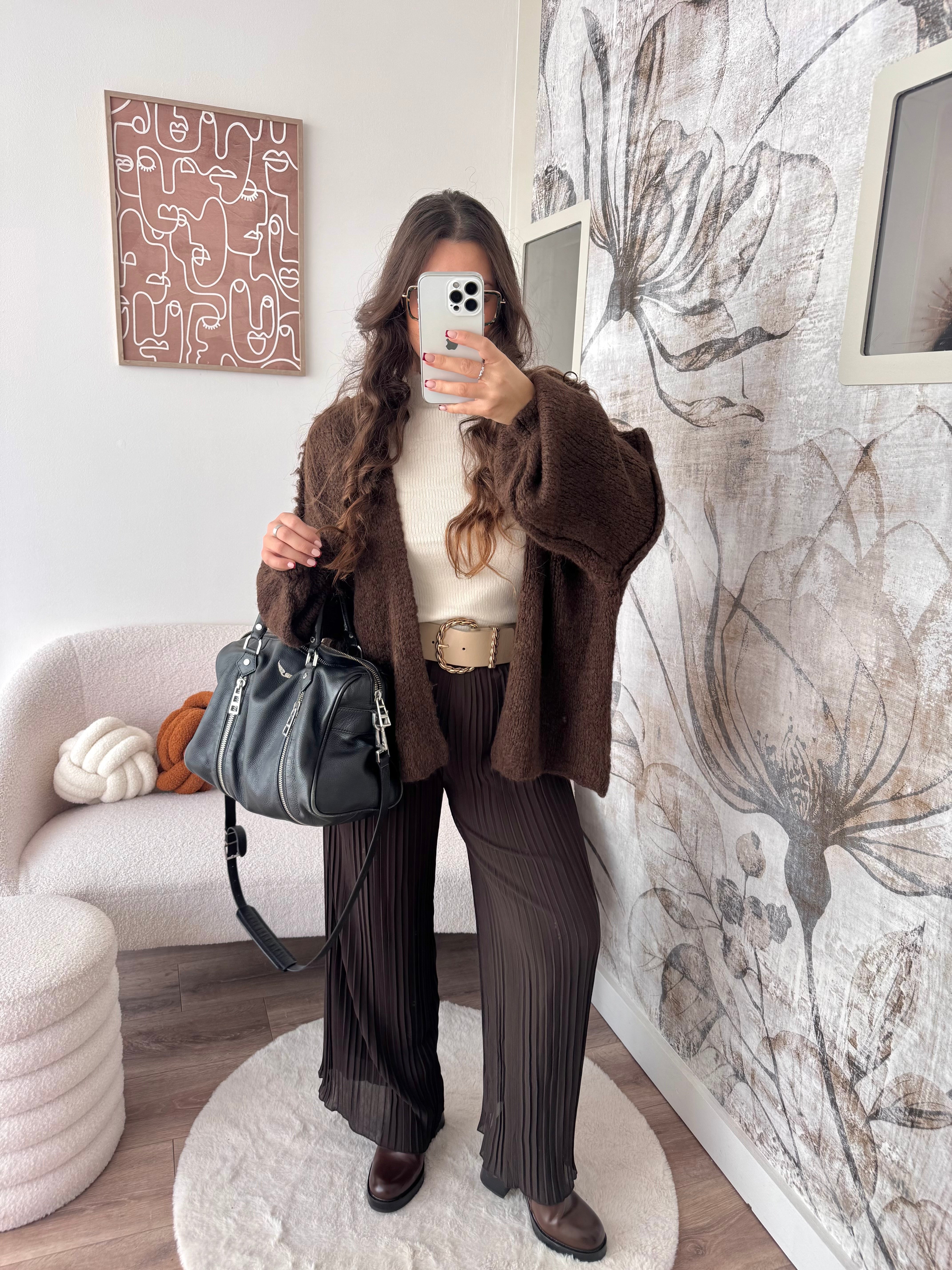 PANTALON LOLA MARRON