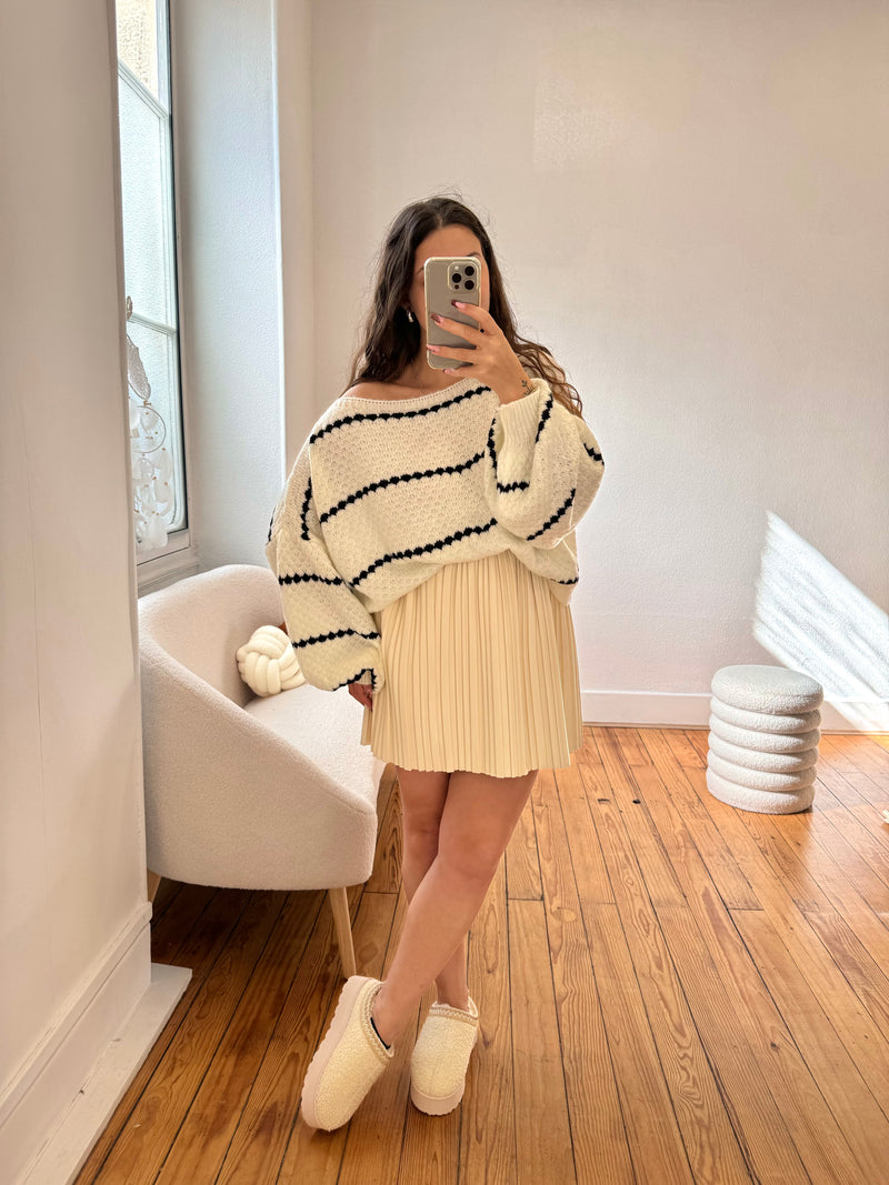 JUPE BEIGE