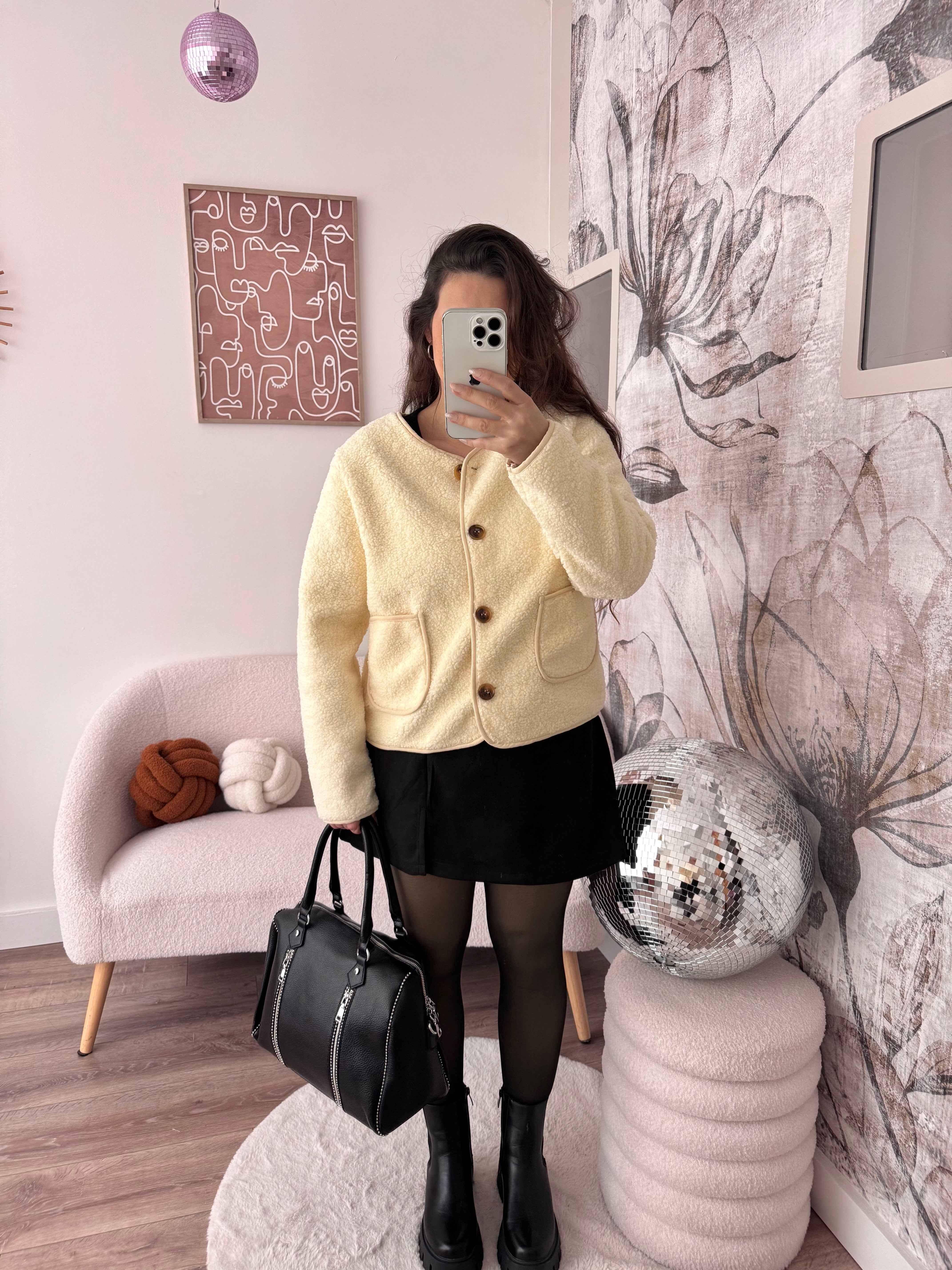 VESTE MOUMOUTE BEIGE