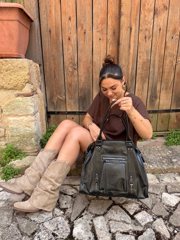 SAC XXL LOUISE NOIR