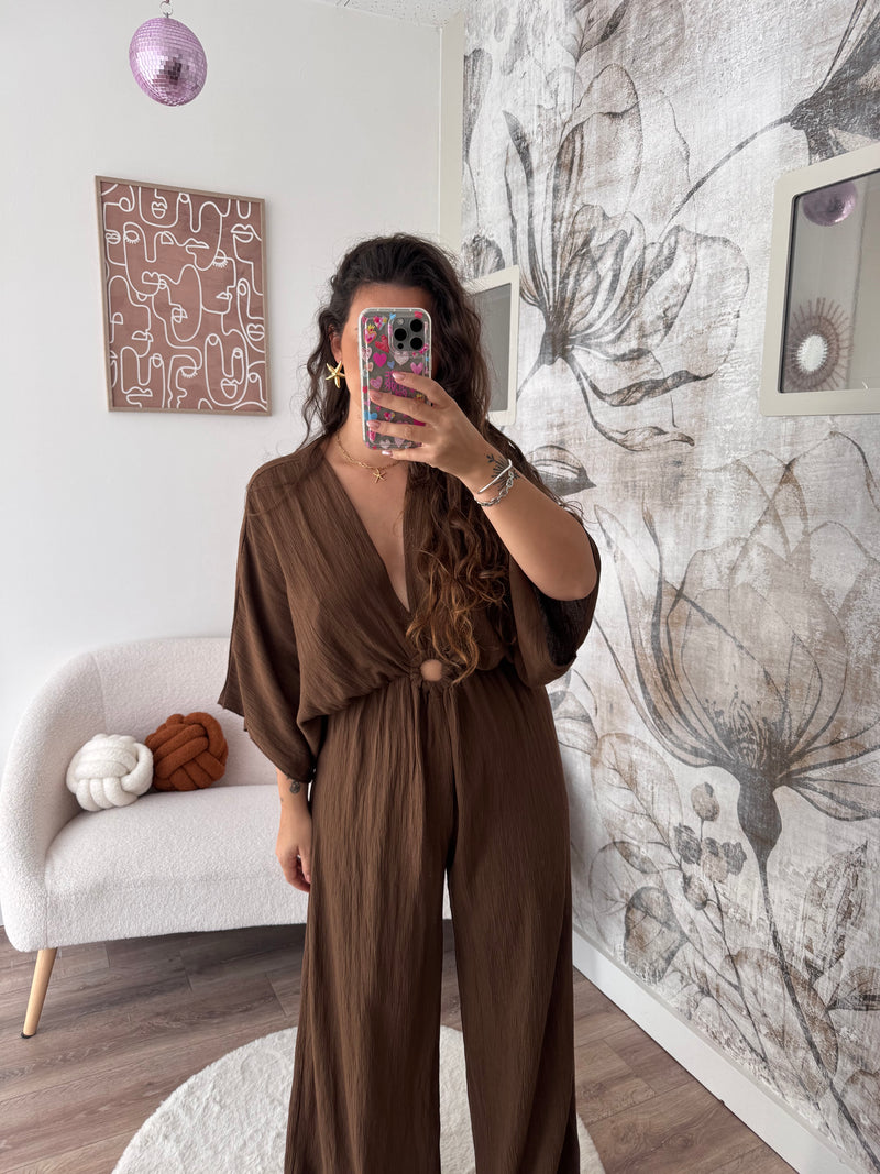 COMBINAISON MAYLA CHOCOLAT