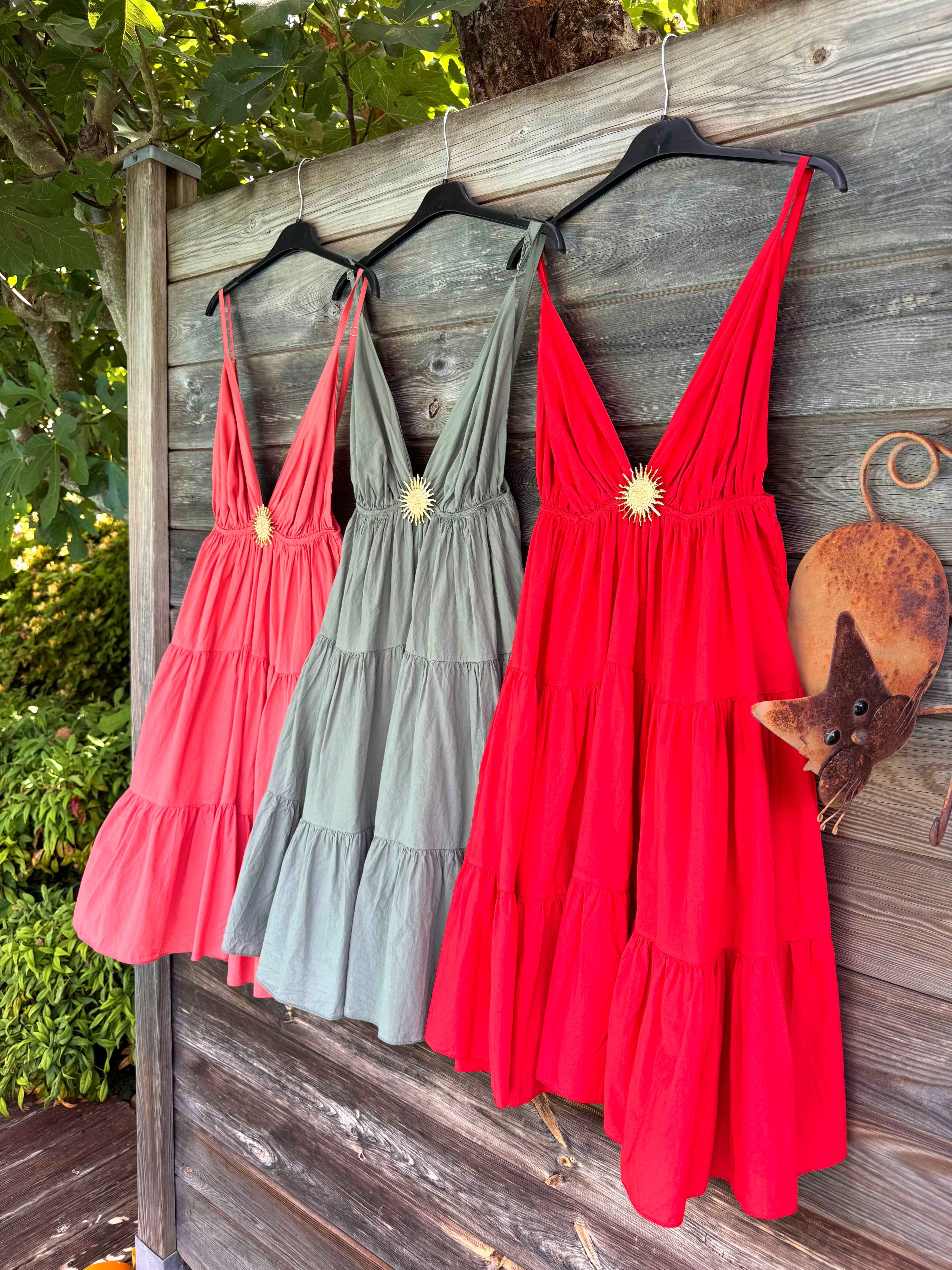 ROBE SOLEIL COURTE ( 3 coloris )