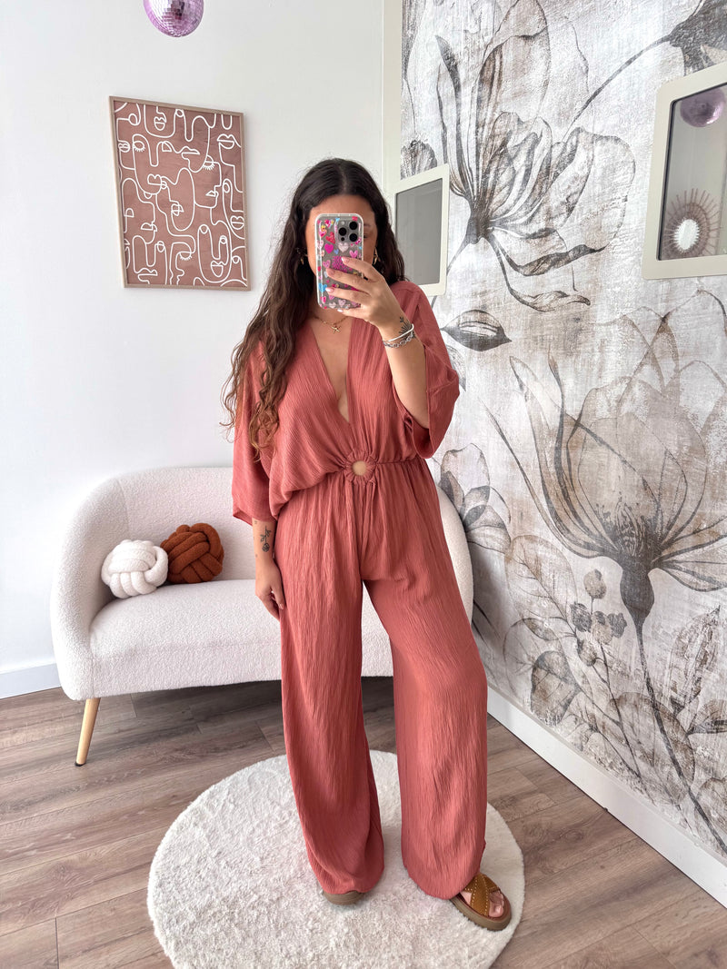 COMBINAISON MAYLA VIEUX ROSE