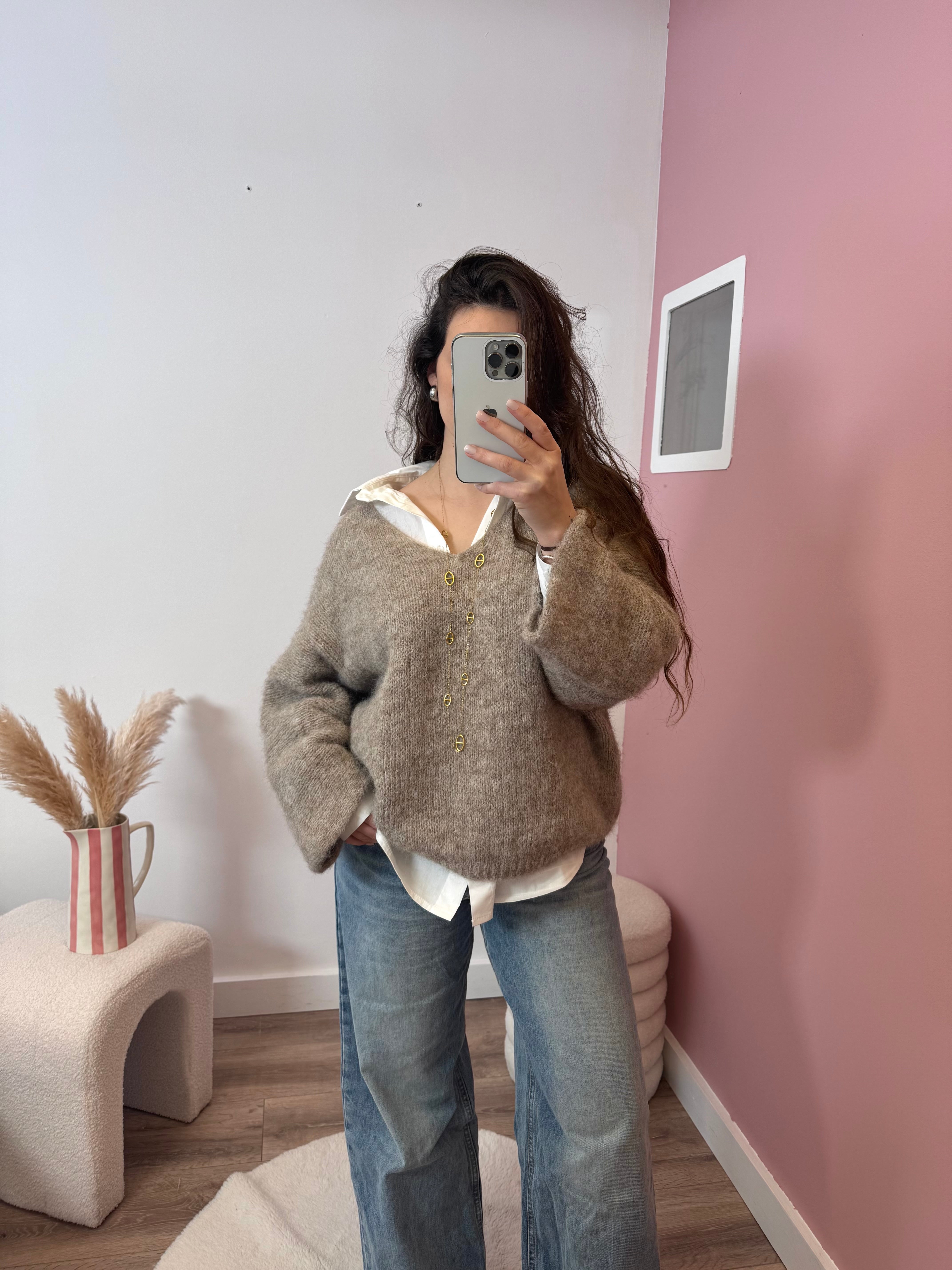 PULL ARIA BEIGE