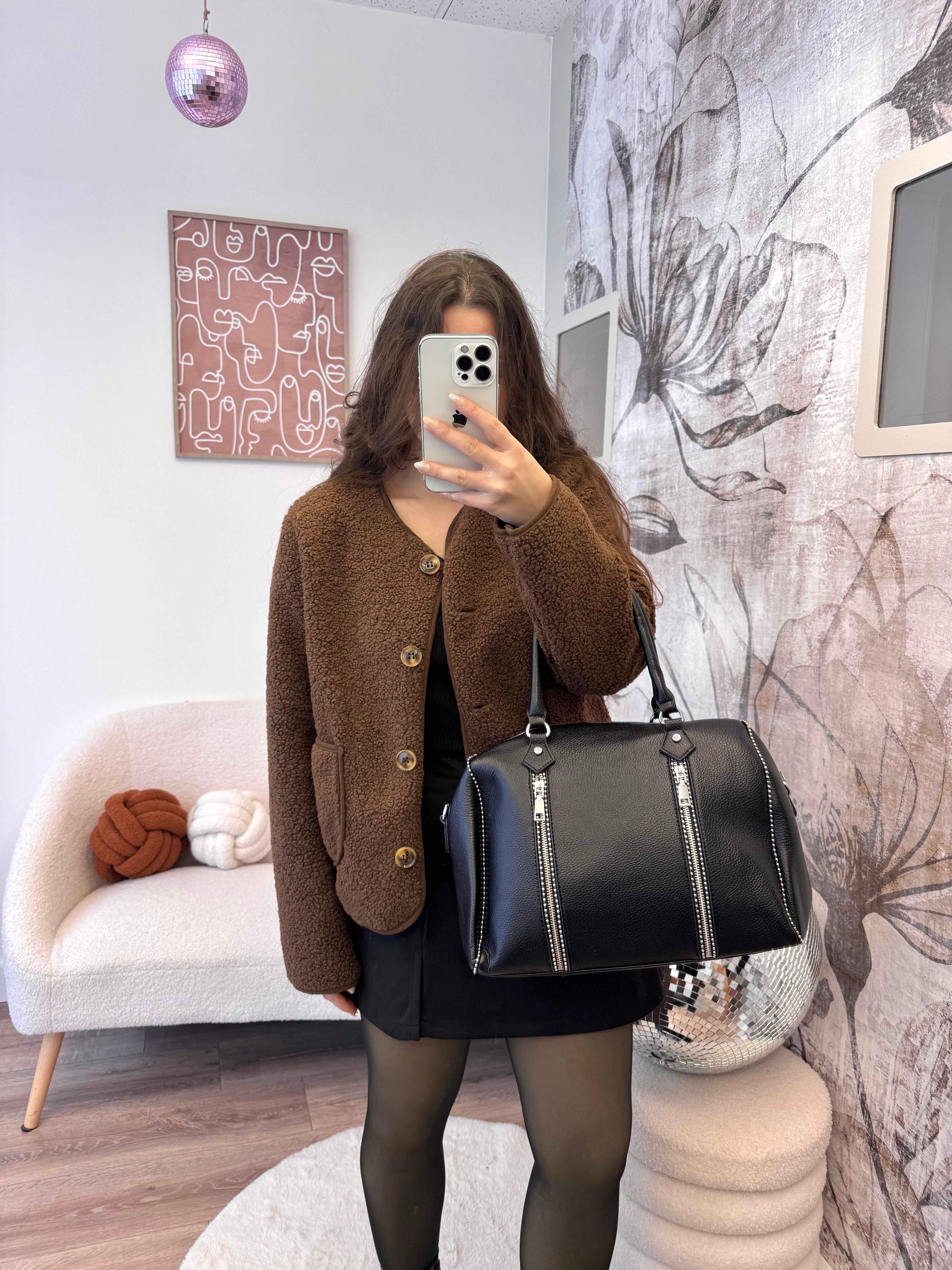 VESTE MOUMOUTE CHOCO