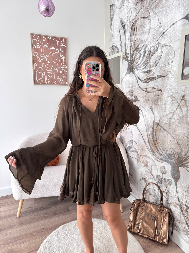 ROBE BLAIR CHOCOLAT