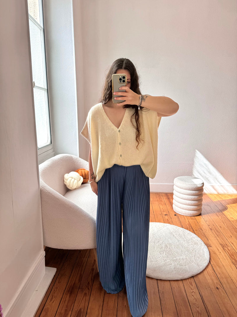 PANTALON AMPLE JEANS