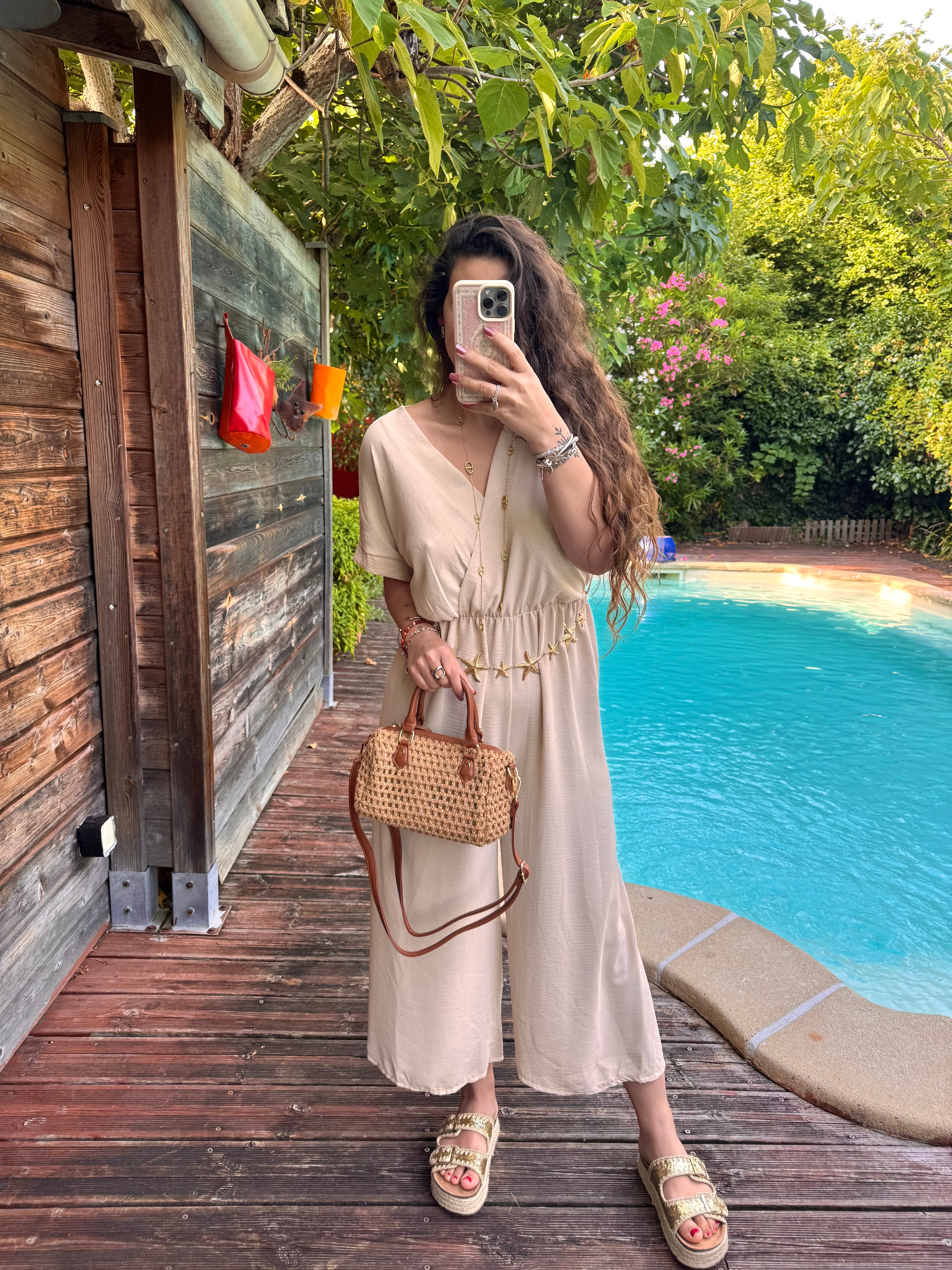 COMBINAISON TEAM PETITE BEIGE