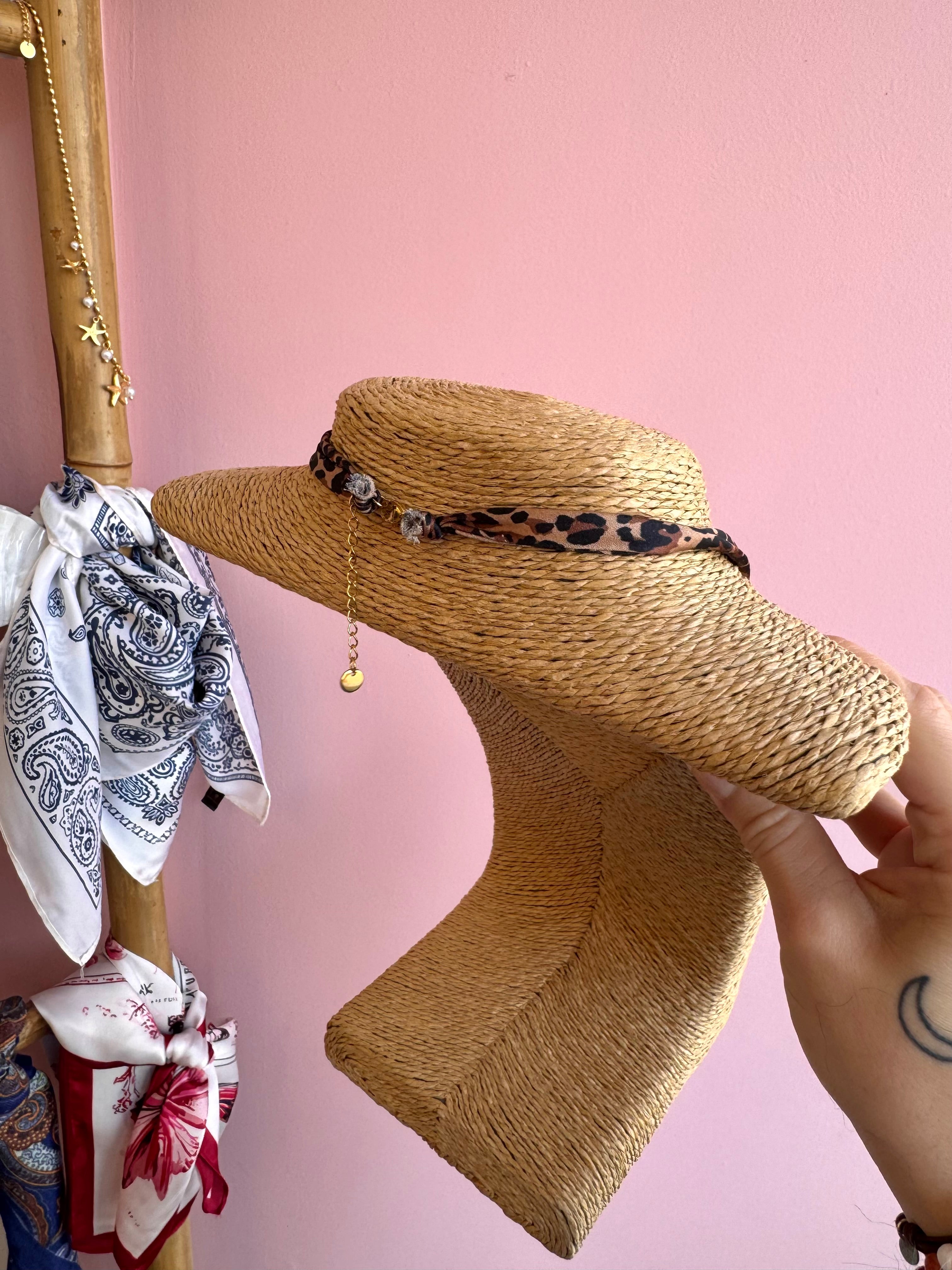 COLLIER LEOPARD CŒUR