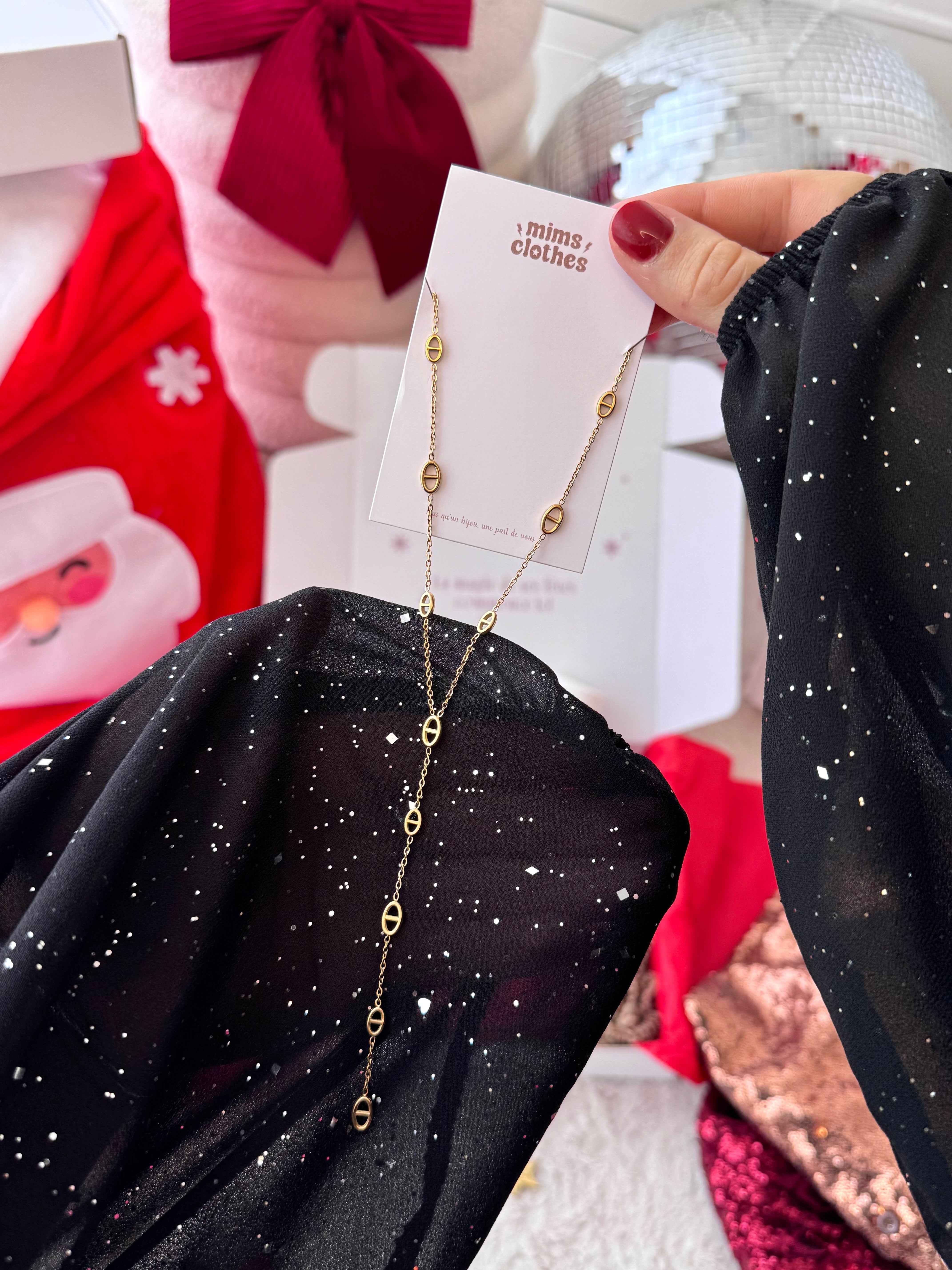 COFFRET NOEL DORÉ OU ARGENTÉ ( 3 cadeaux )