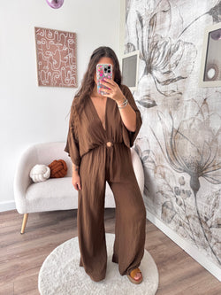 COMBINAISON MAYLA CHOCOLAT