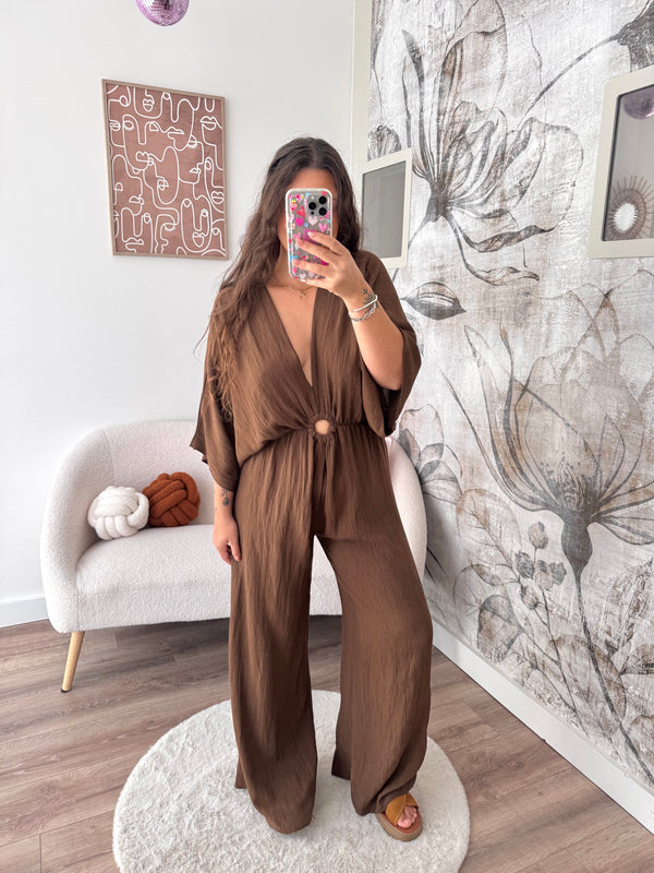 COMBINAISON MAYLA CHOCOLAT