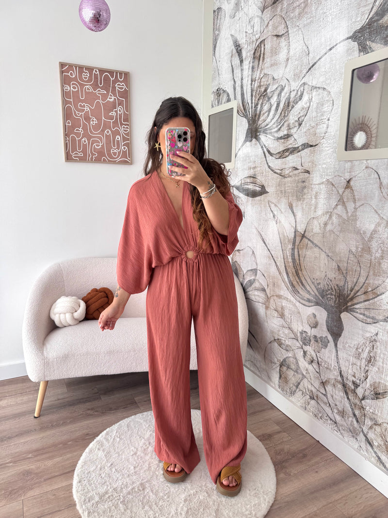 COMBINAISON MAYLA VIEUX ROSE