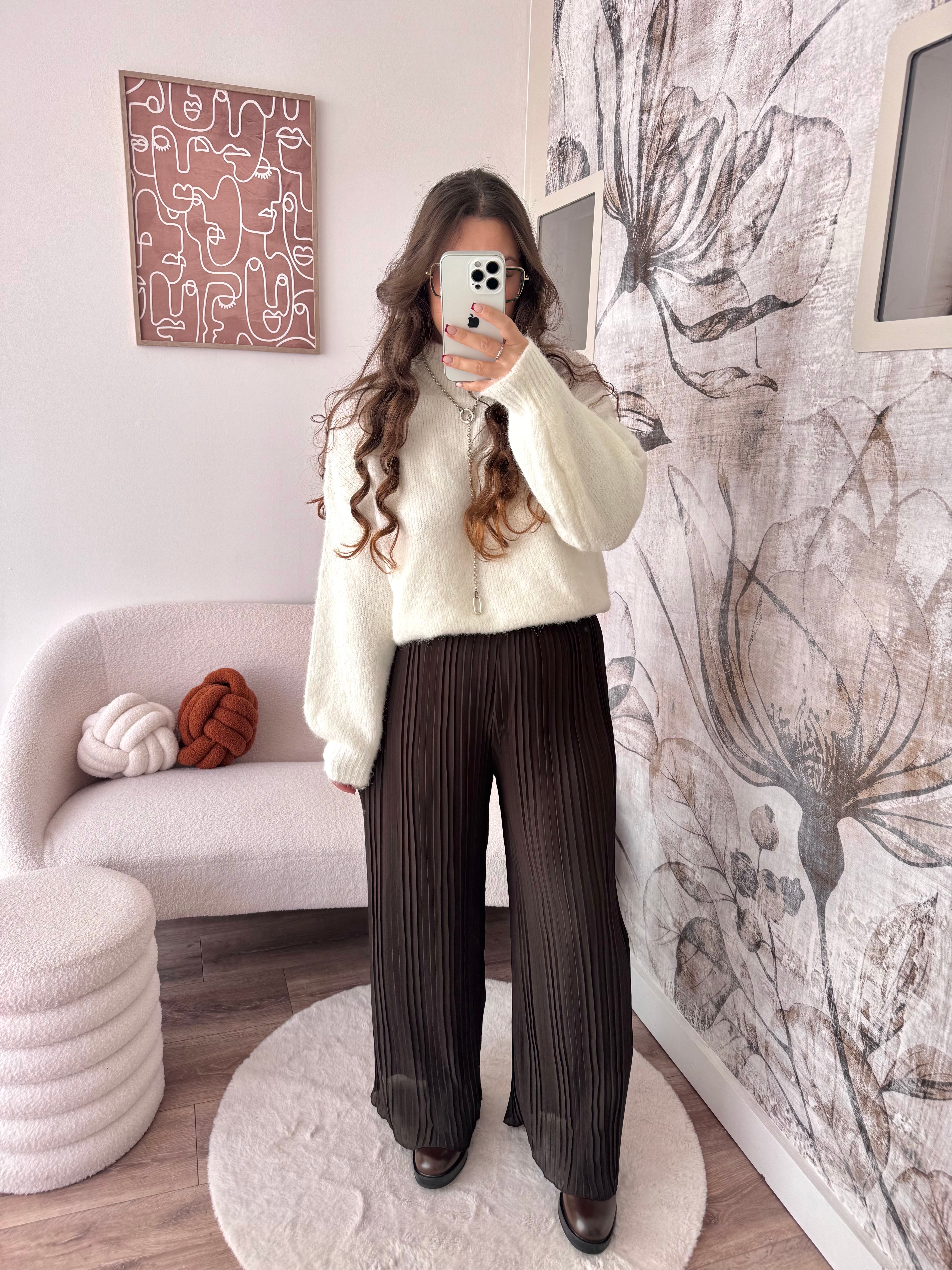 PANTALON LOLA MARRON