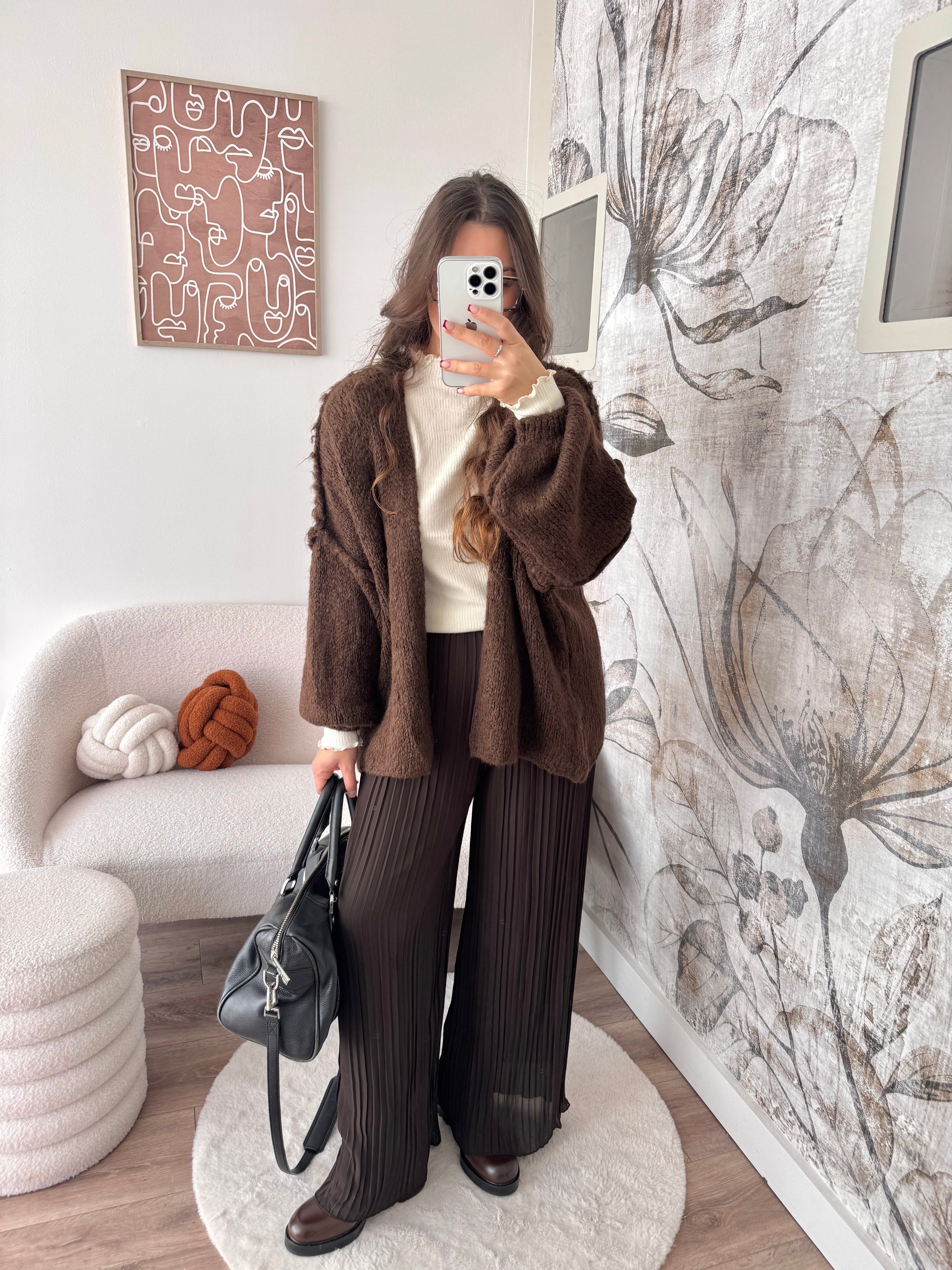 PANTALON LOLA MARRON