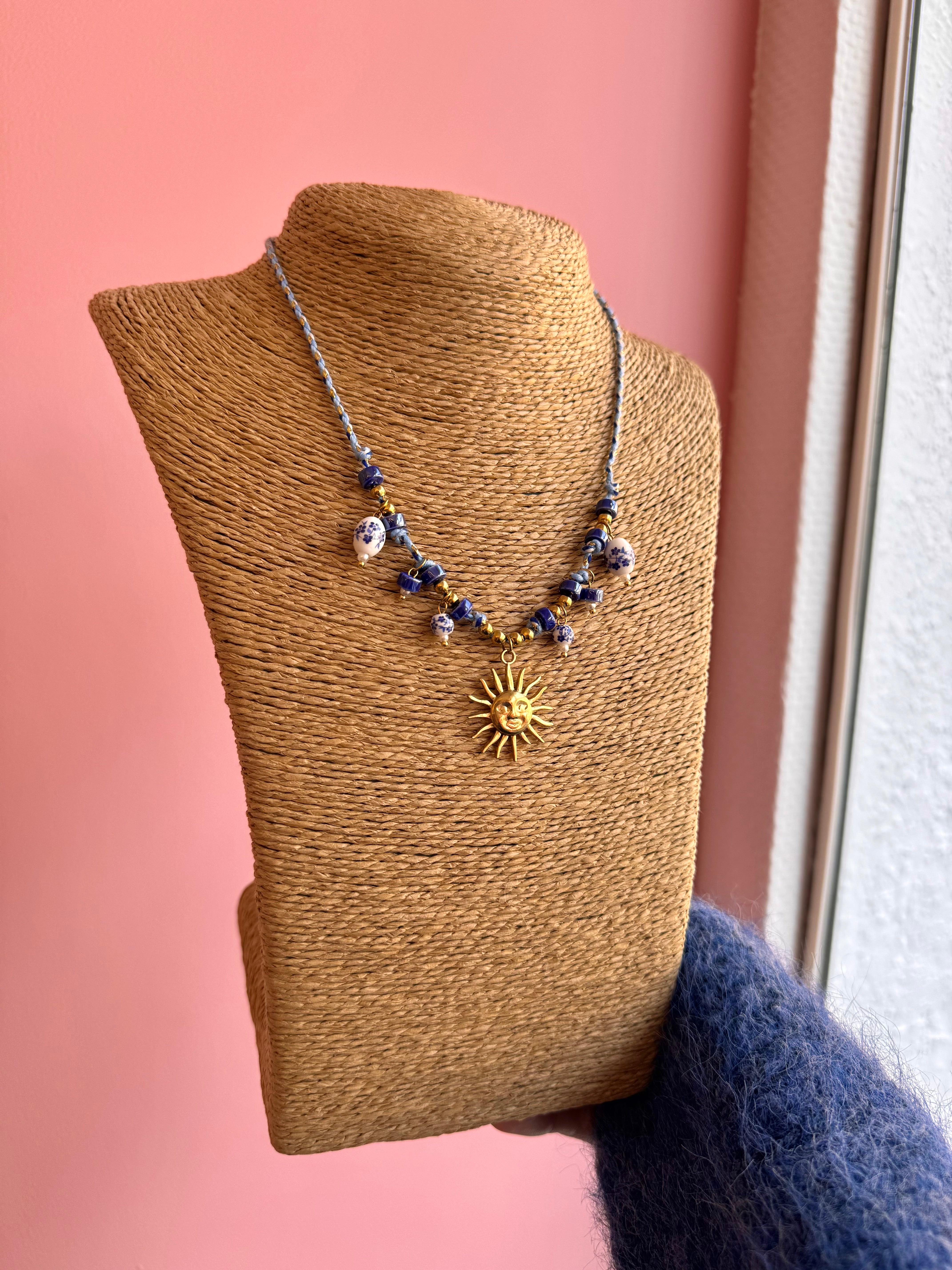 COLLIER BLEU SOLEIL