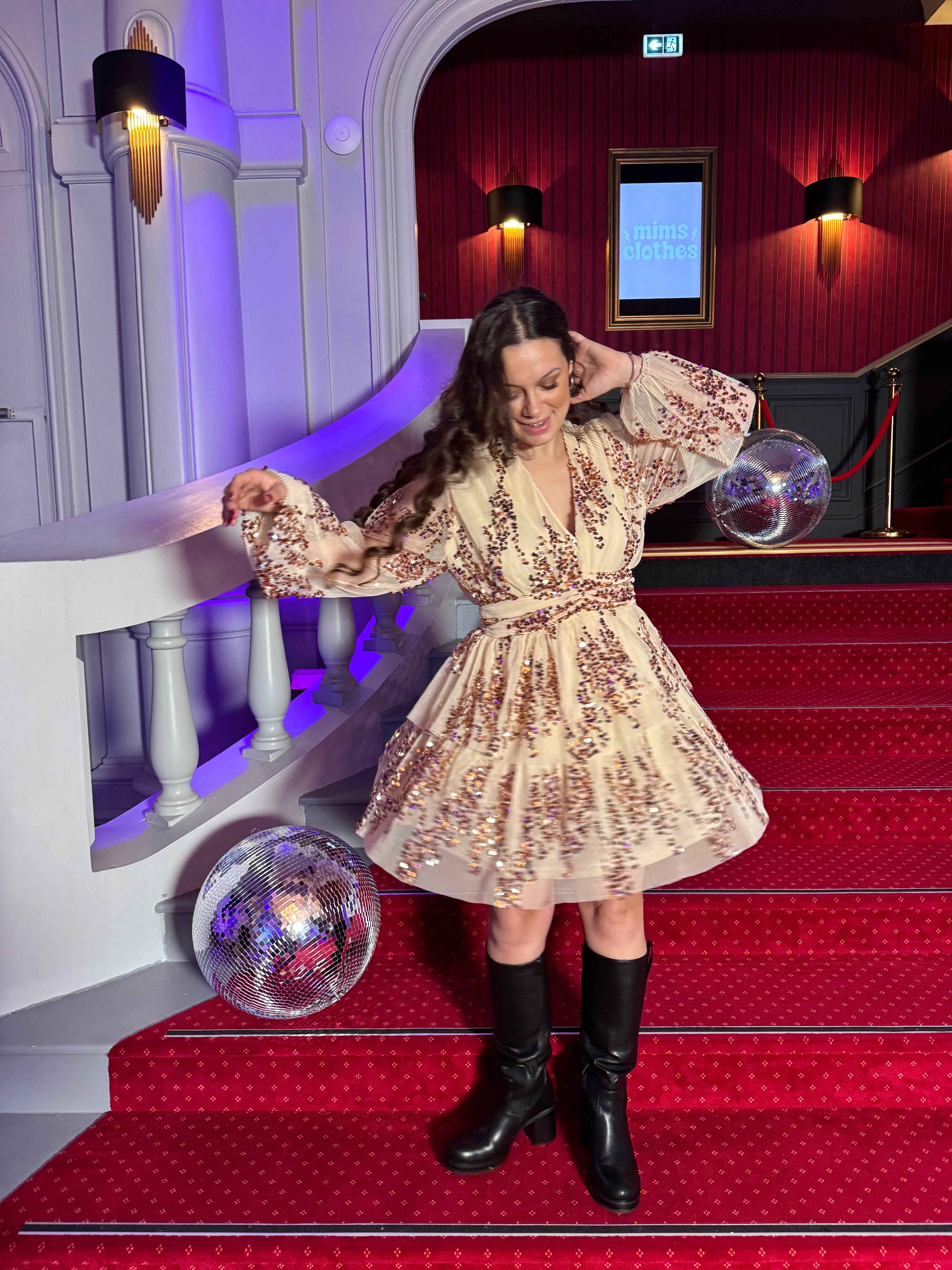 ROBE PRINCESSE BEIGE