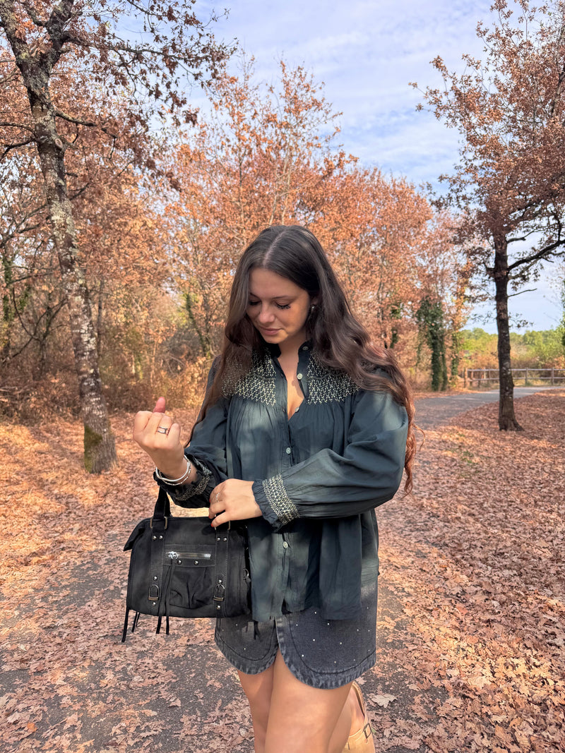 BLOUSE NOIRE