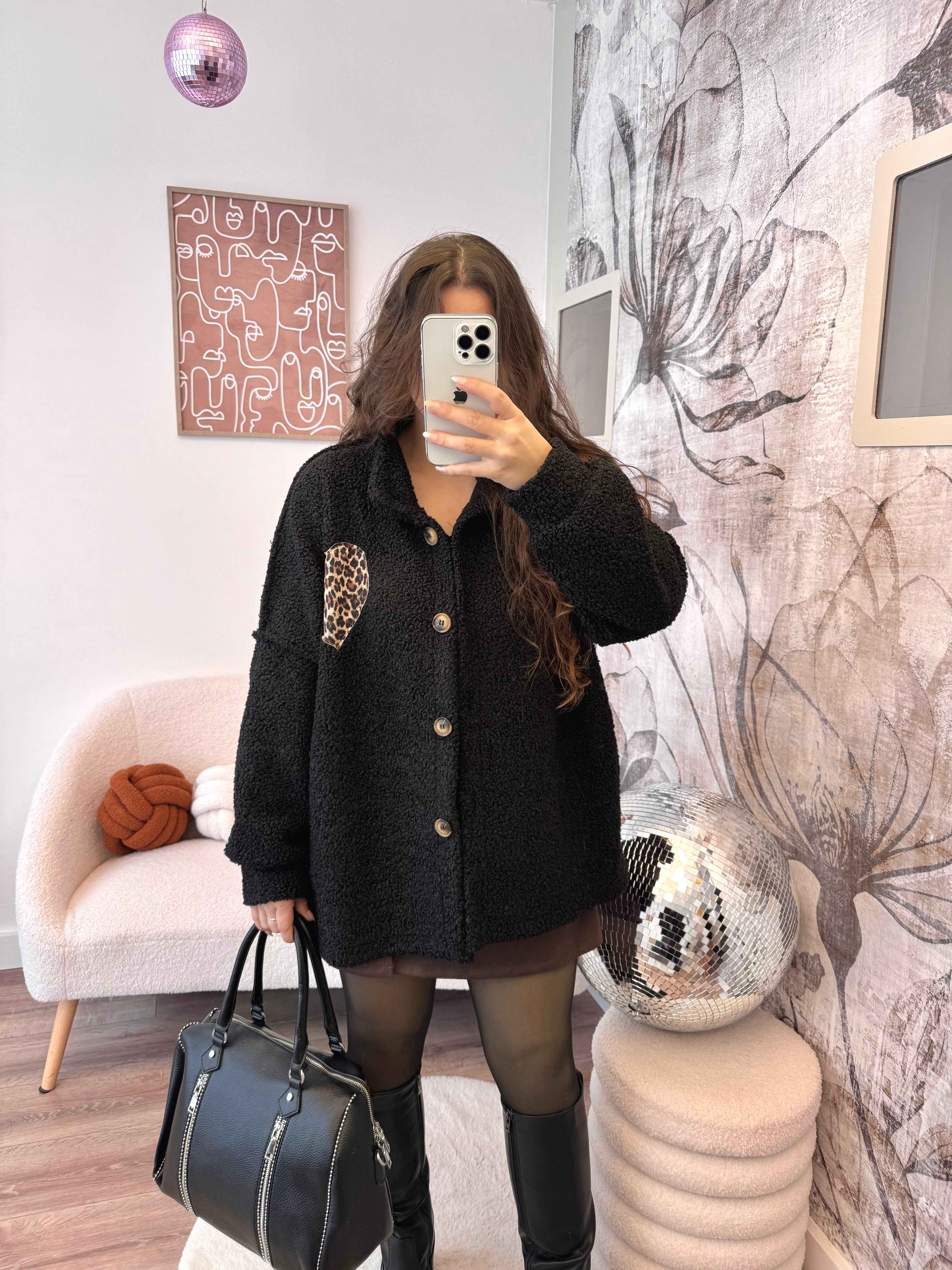 VESTE MOUMOUTE NOIRE