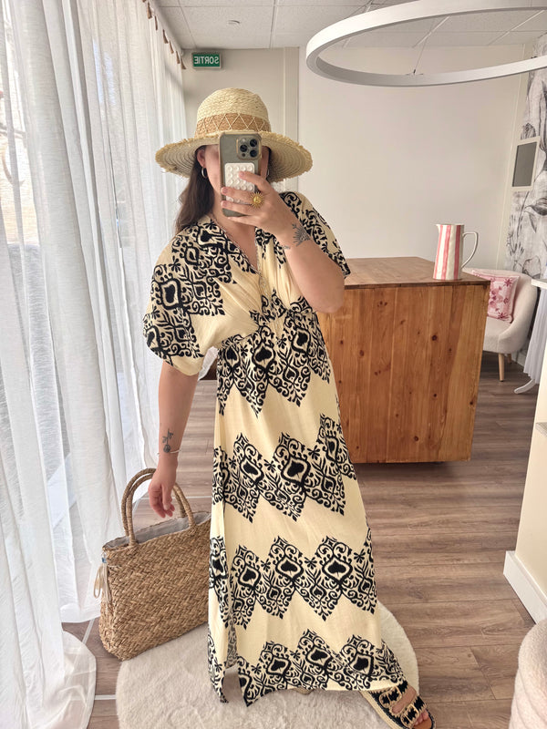 ROBE LONGUE BOHÈME NOIR