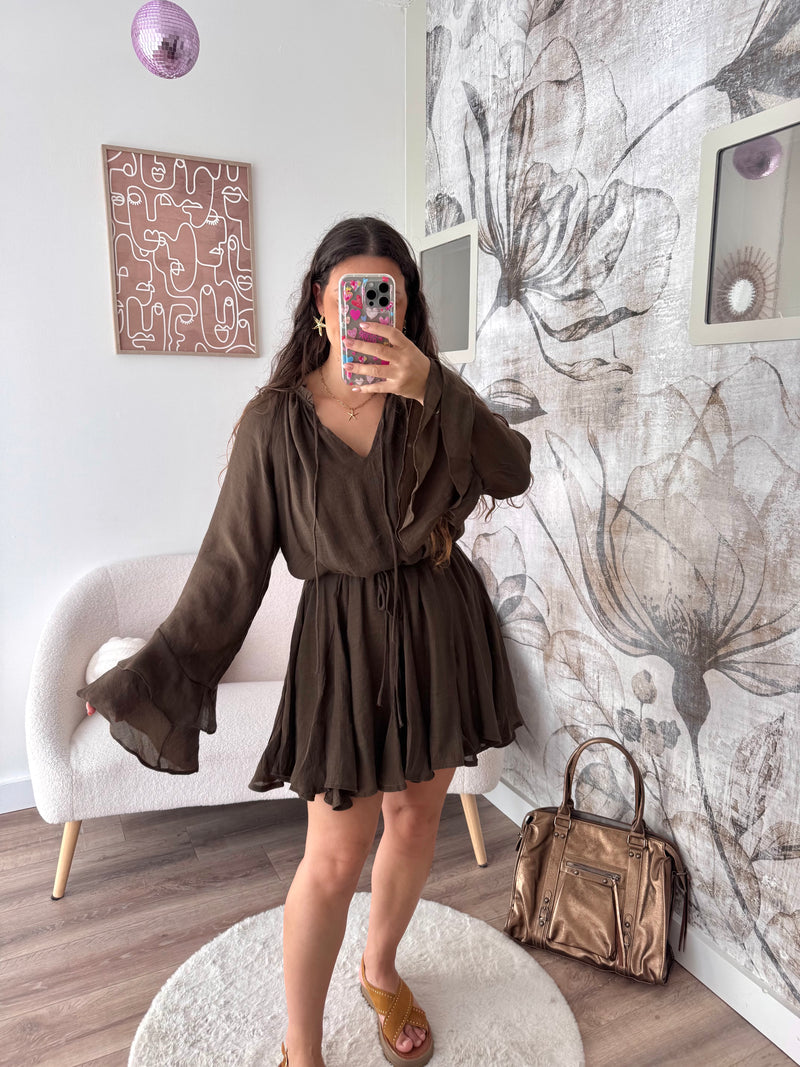 ROBE BLAIR CHOCOLAT