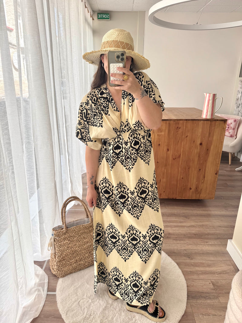 ROBE LONGUE BOHÈME NOIR