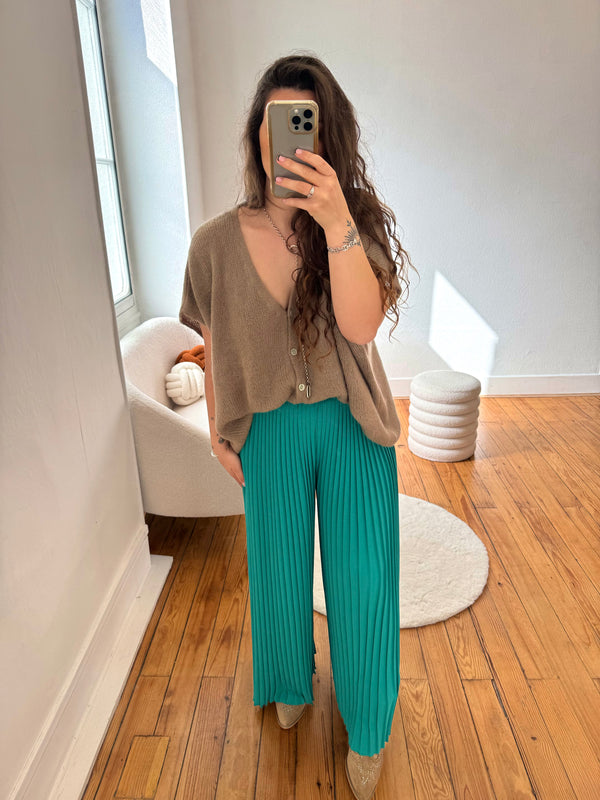 PANTALON AMPLE ÉMERAUDE
