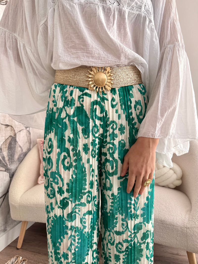 PANTALON LOLA VERT
