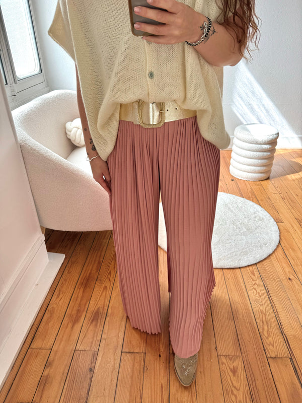 PANTALON AMPLE ROSE