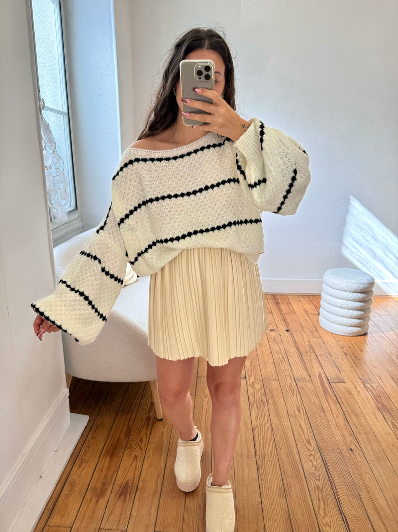 JUPE BEIGE