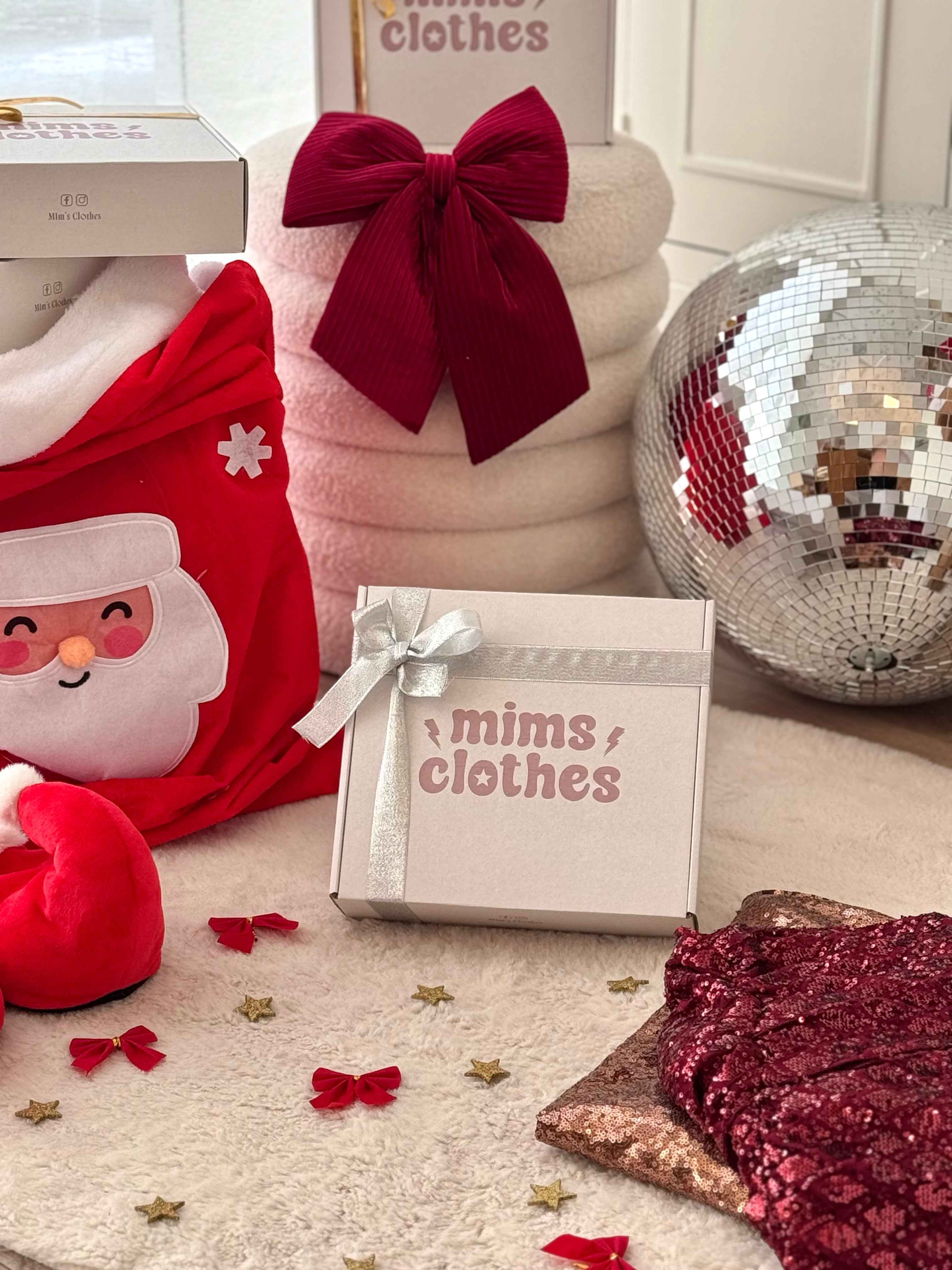 COFFRET NOEL DORÉ OU ARGENTÉ ( 4 cadeaux )