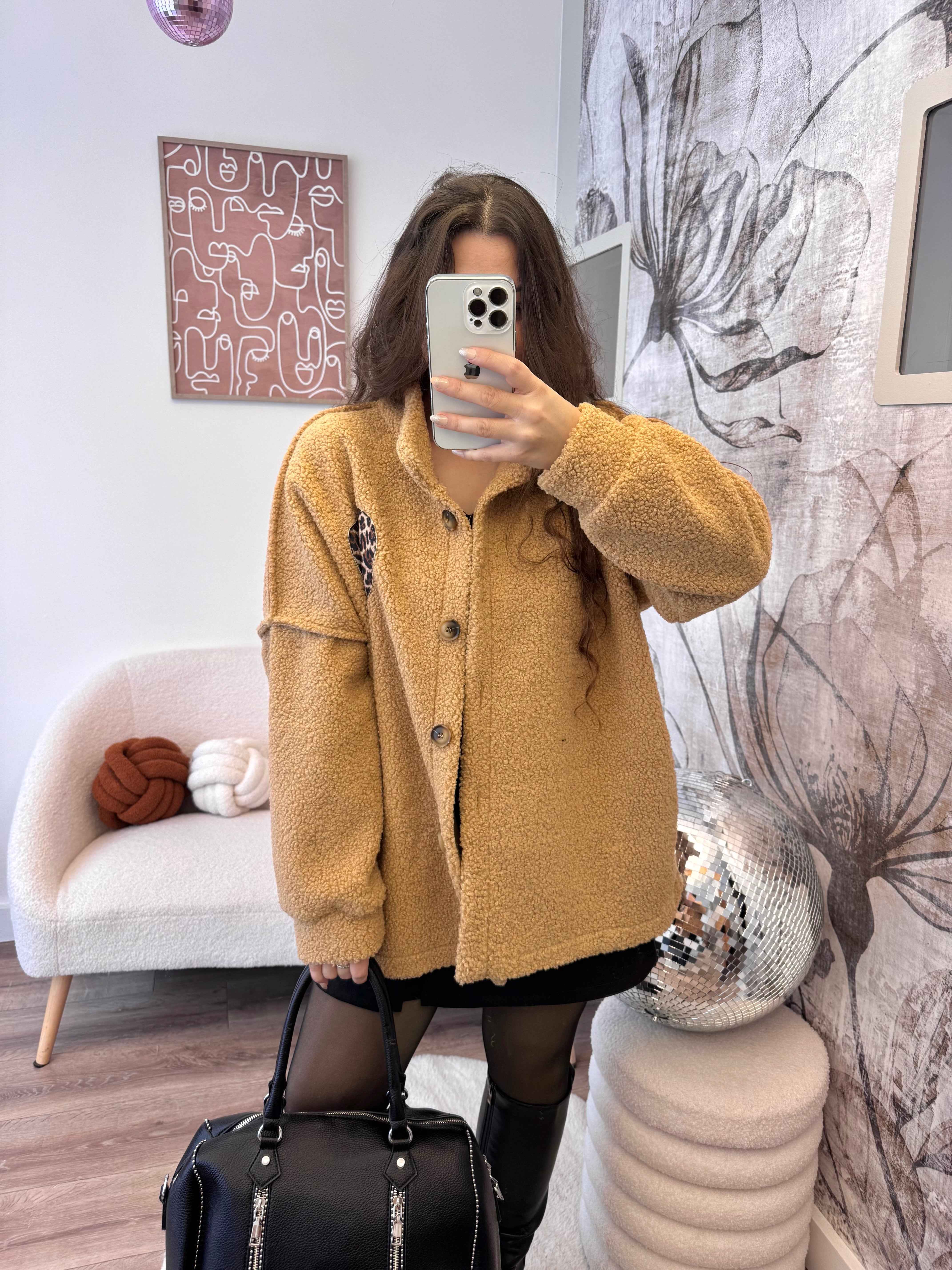 VESTE MOUMOUTE CAMEL