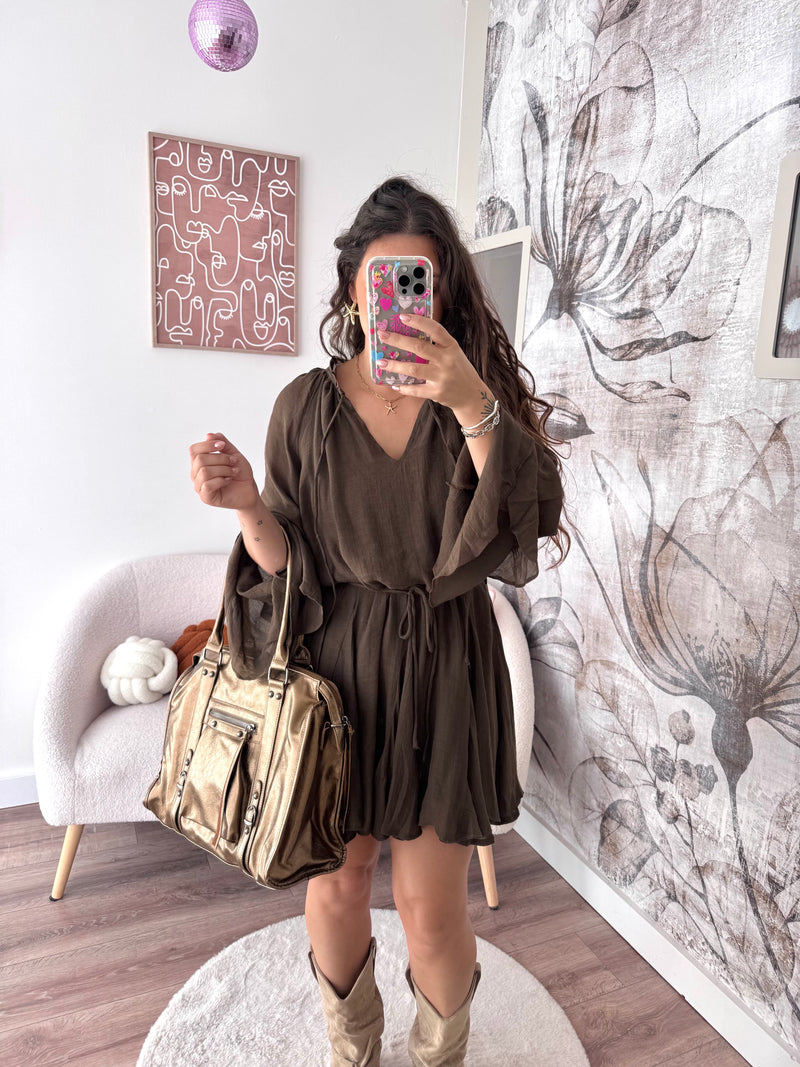 ROBE BLAIR CHOCOLAT