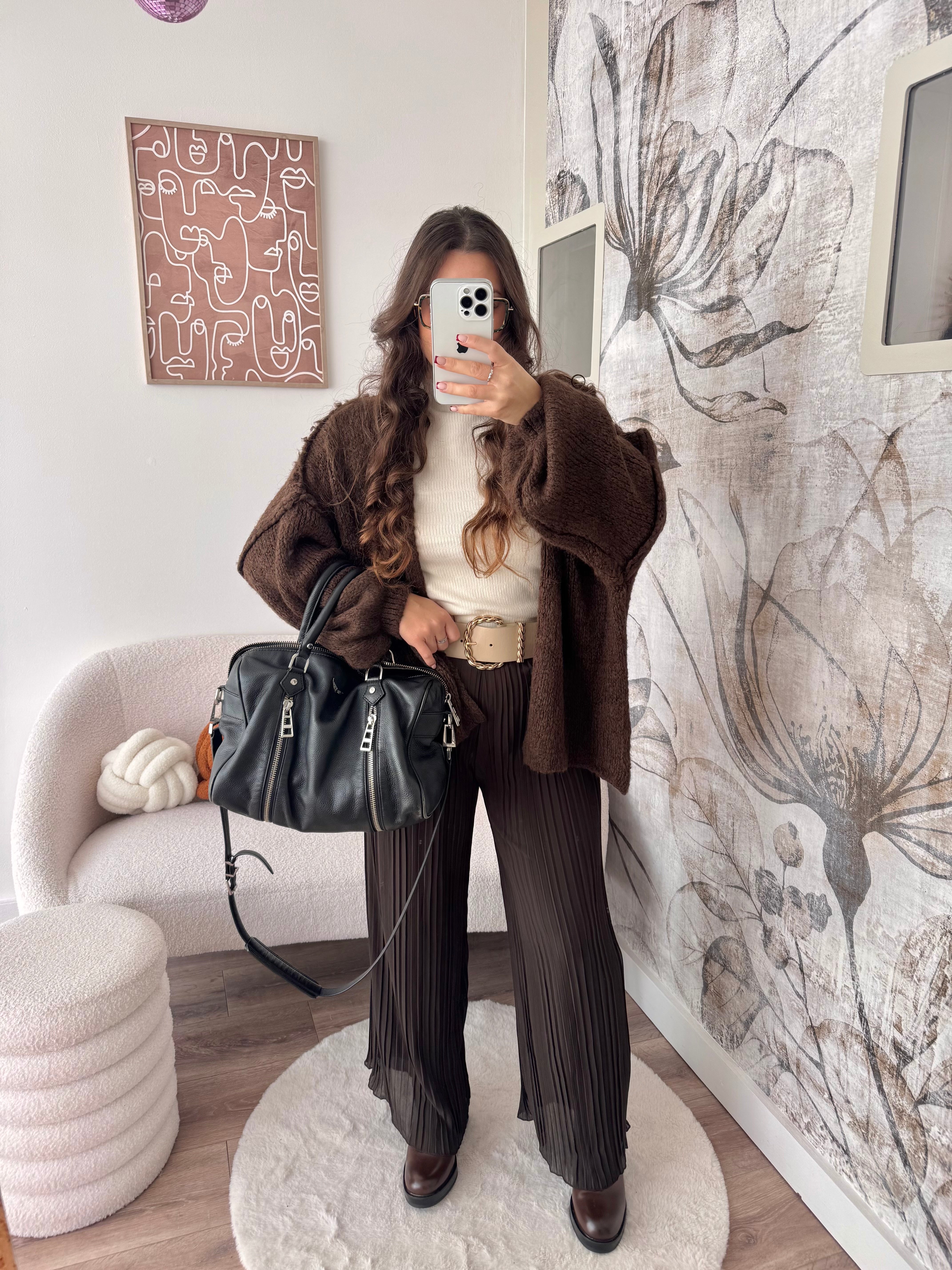 PANTALON LOLA MARRON