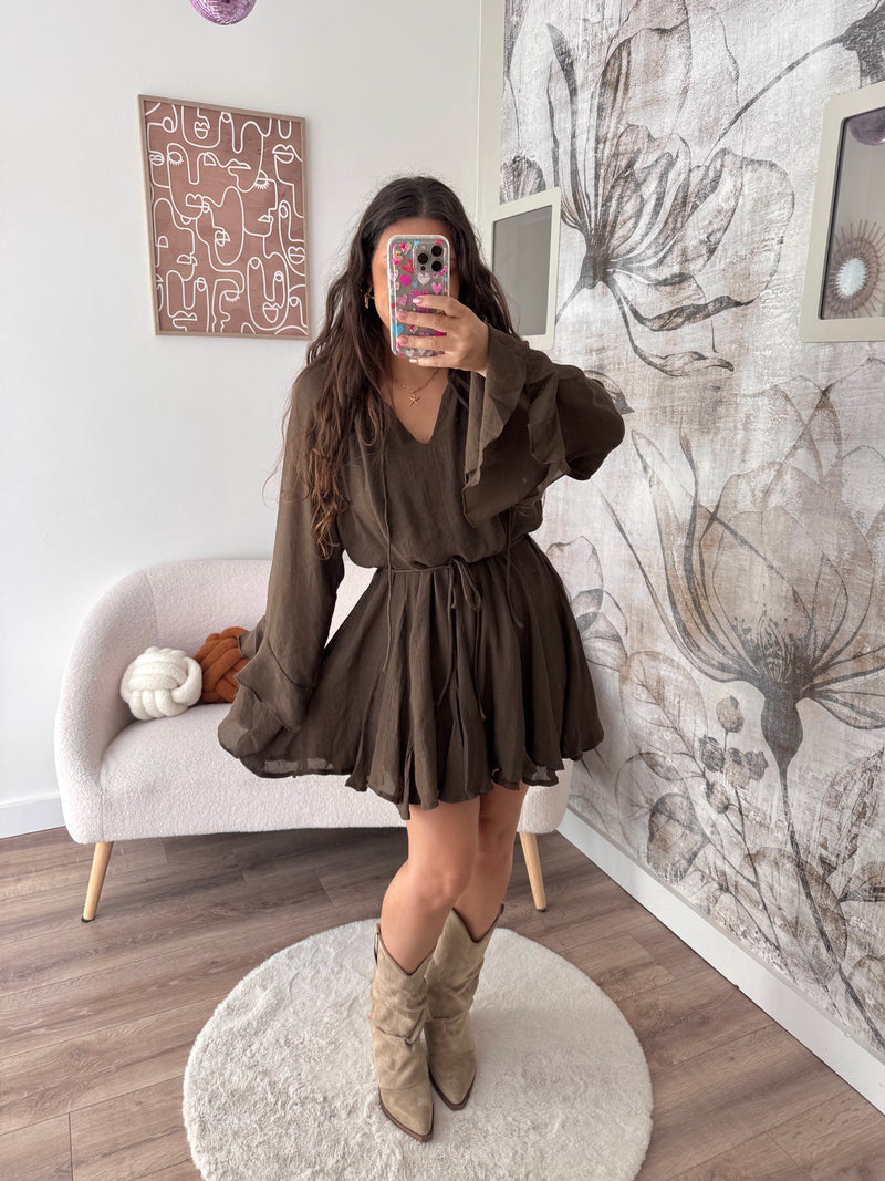 ROBE BLAIR CHOCOLAT