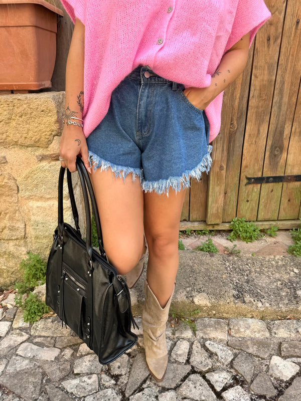 SHORT LISA BLEU