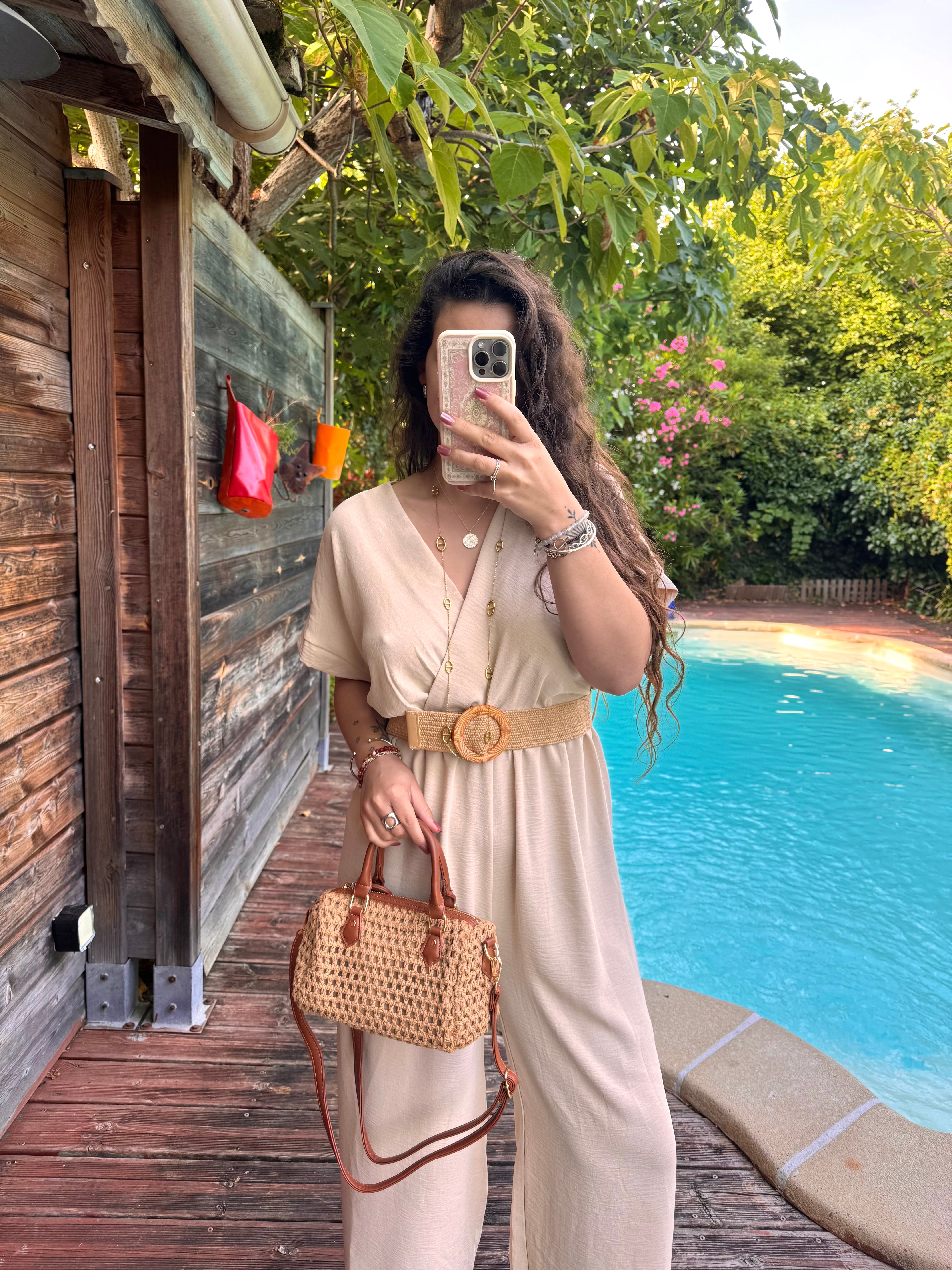 COMBINAISON TEAM PETITE BEIGE