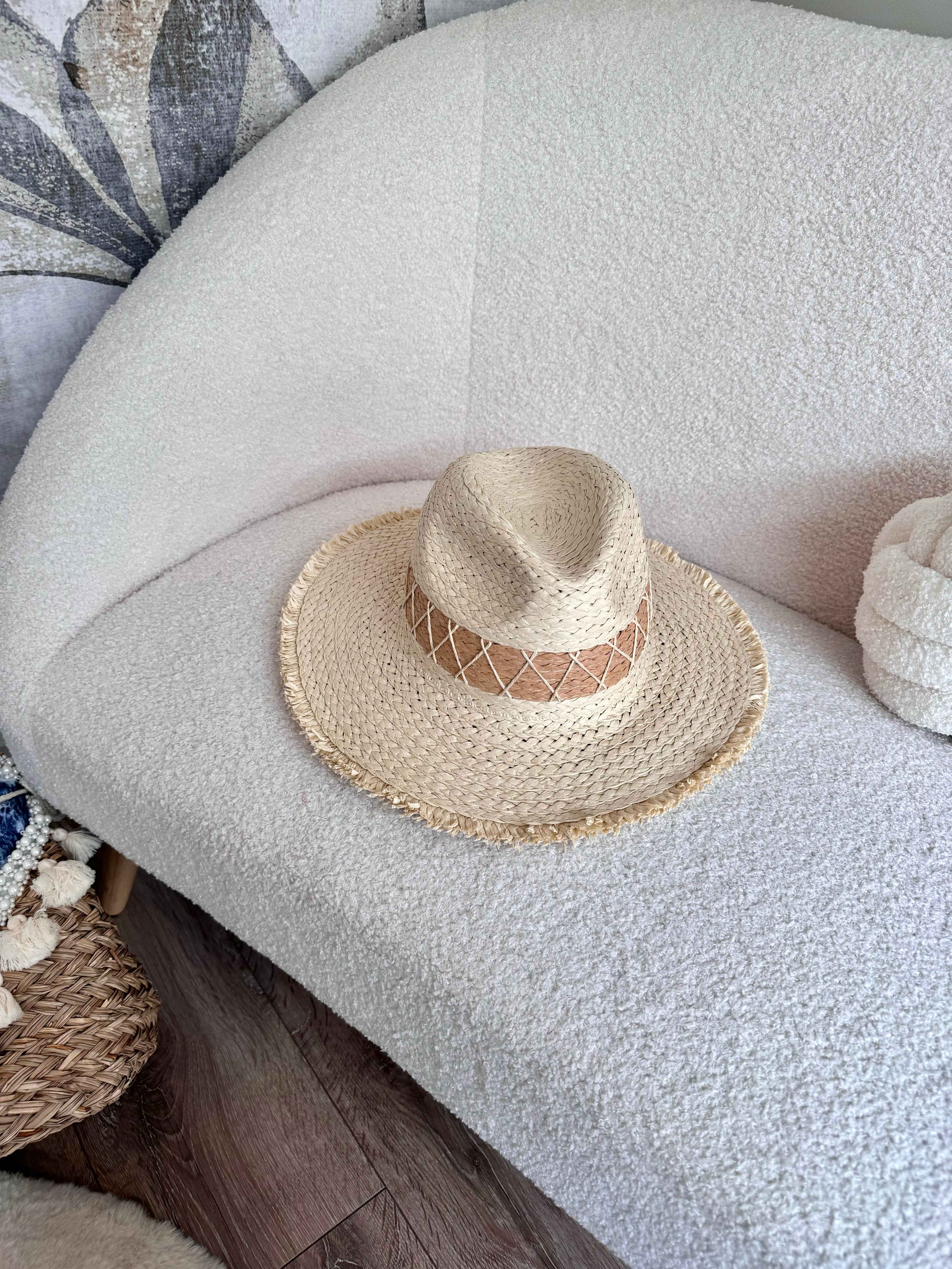 CHAPEAU BOHÈME FRANGES