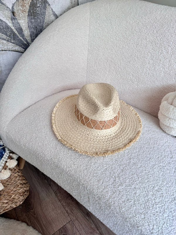 CHAPEAU BOHÈME FRANGES