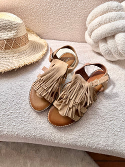 SANDALES BEIGE