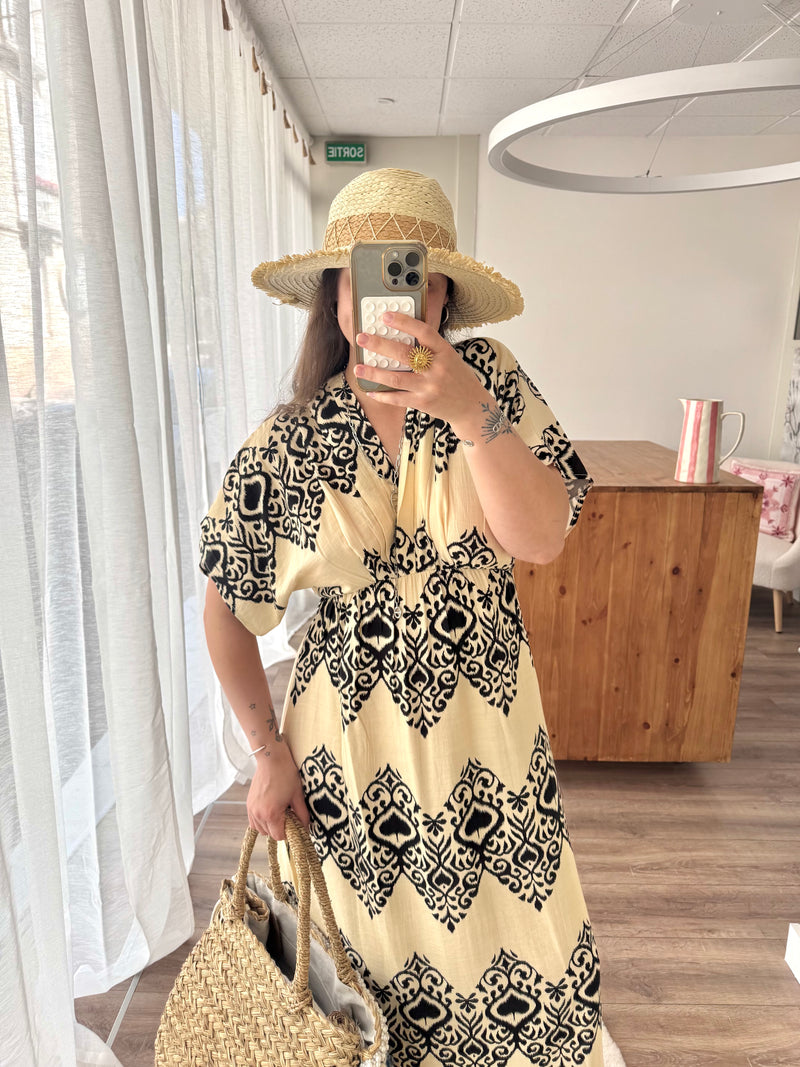 ROBE LONGUE BOHÈME NOIR