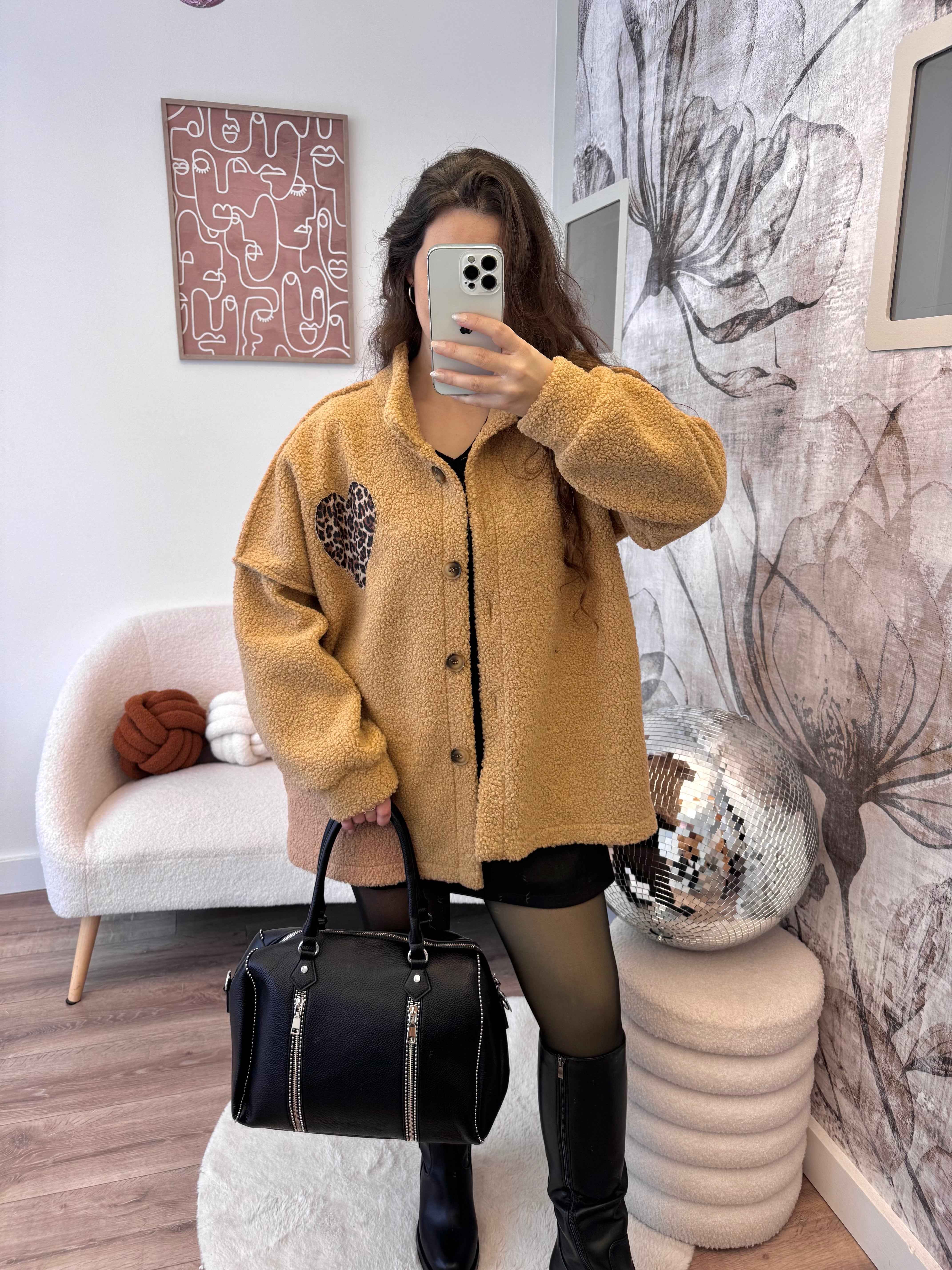 VESTE MOUMOUTE CAMEL