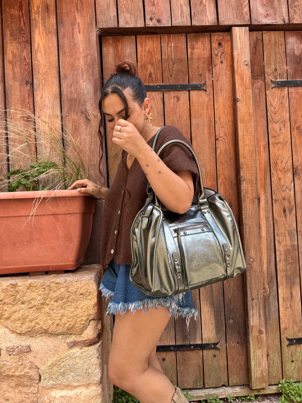 SAC XXL LOUISE ARGENTÉ