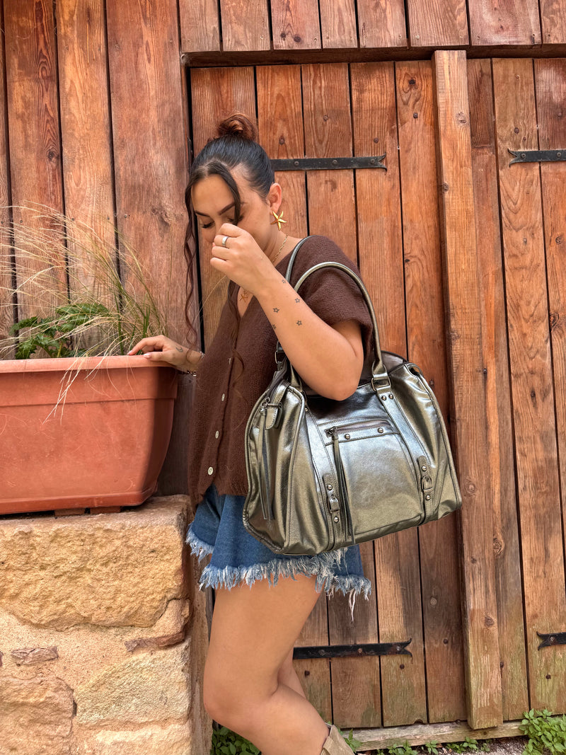 SAC XXL LOUISE ARGENTÉ