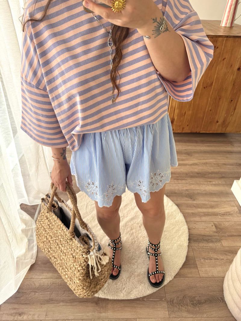 SHORT DENTELLE
